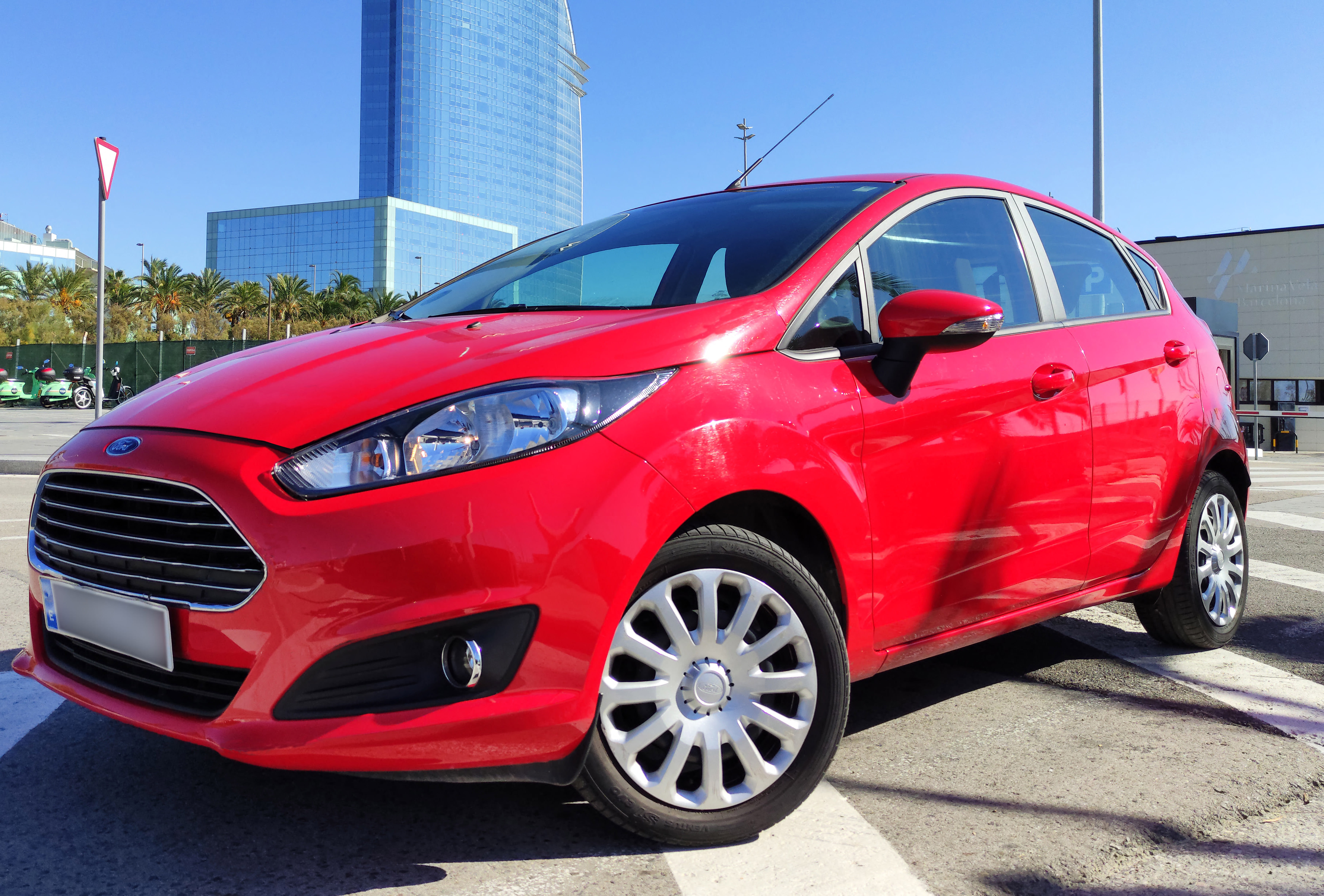 Ford Fiesta Red Intense, 2015, Gasolina 95