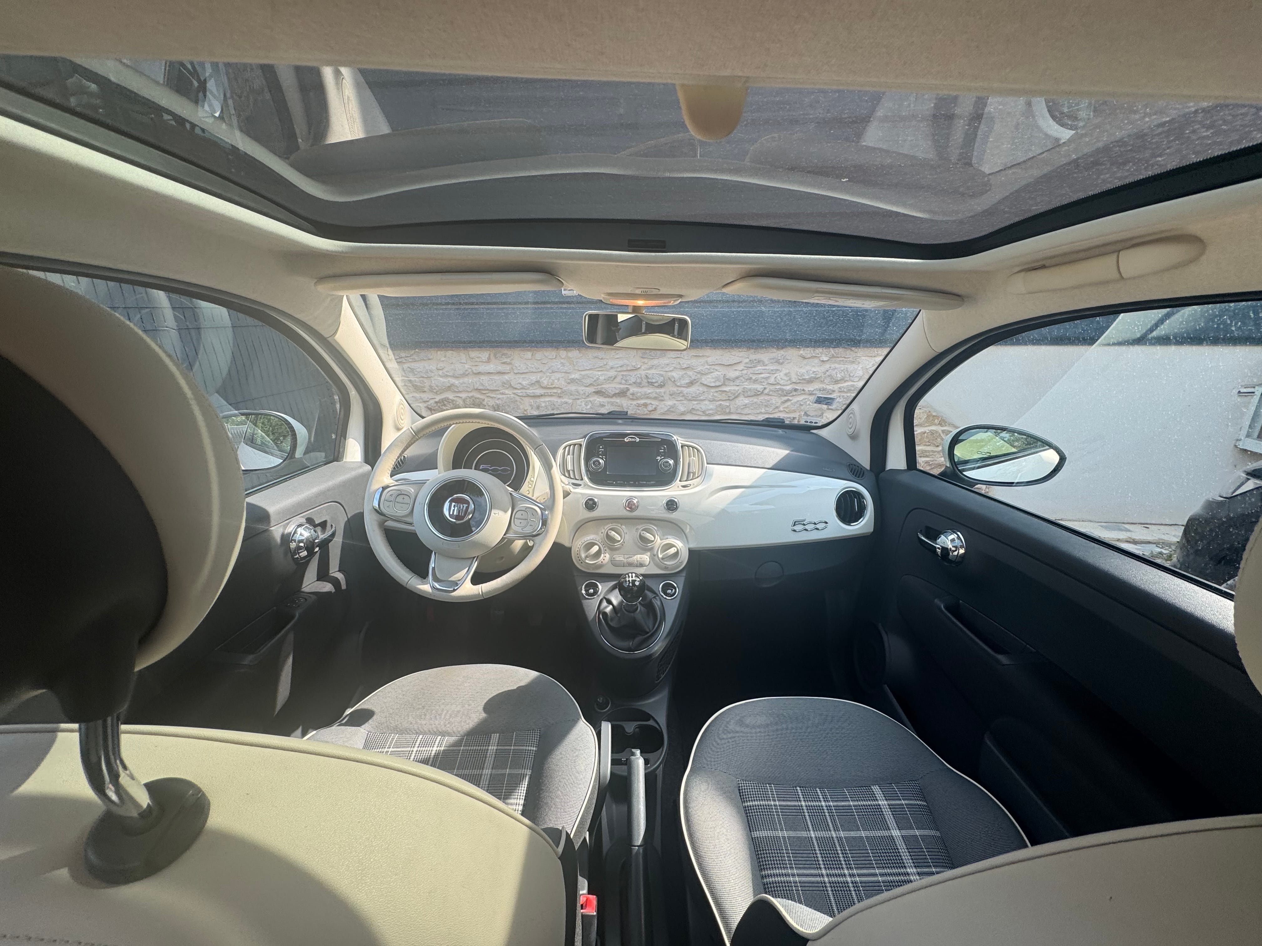Fiat 500 avec Régulateur de vitesse