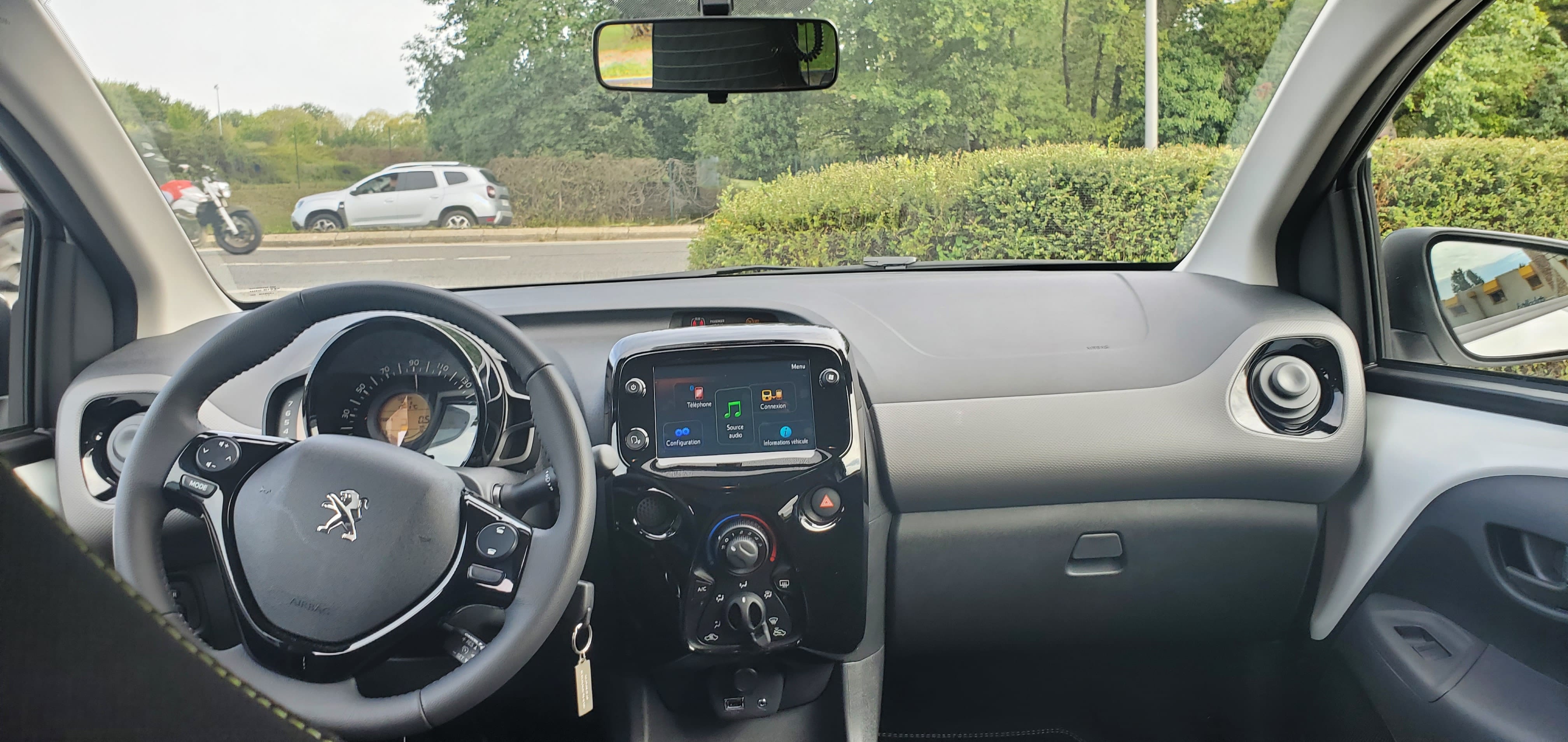 Peugeot 108 avec Android Auto