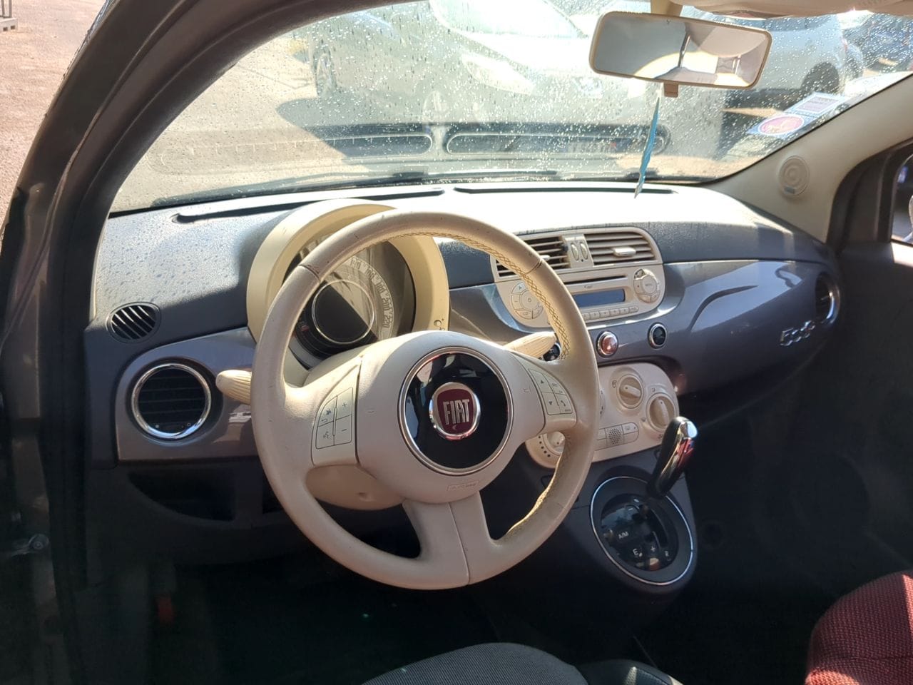 Fiat 500 C met Audio- / iPod-ingang