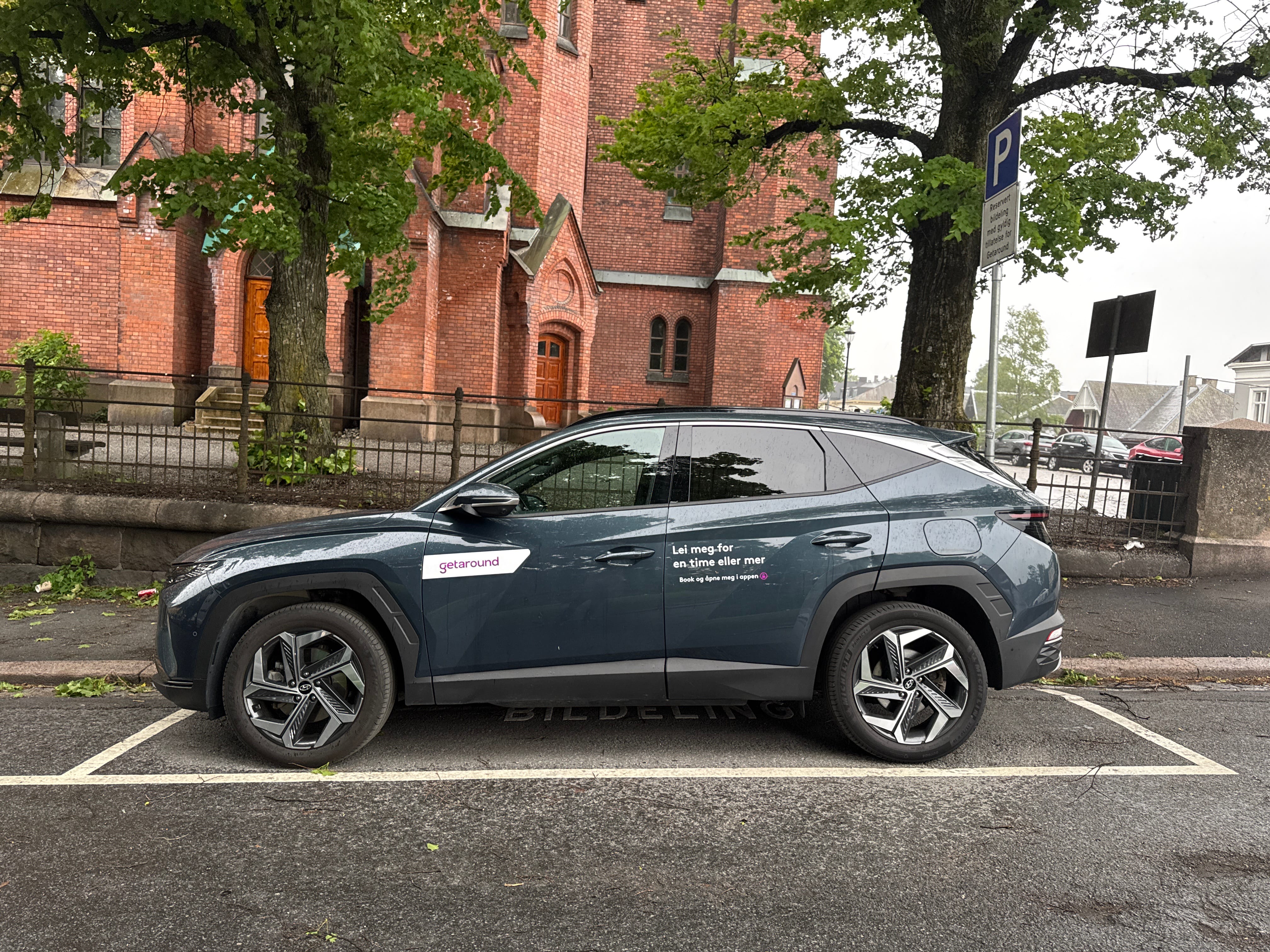 Hyundai Tucson Hybrid Limited med Aircondition
