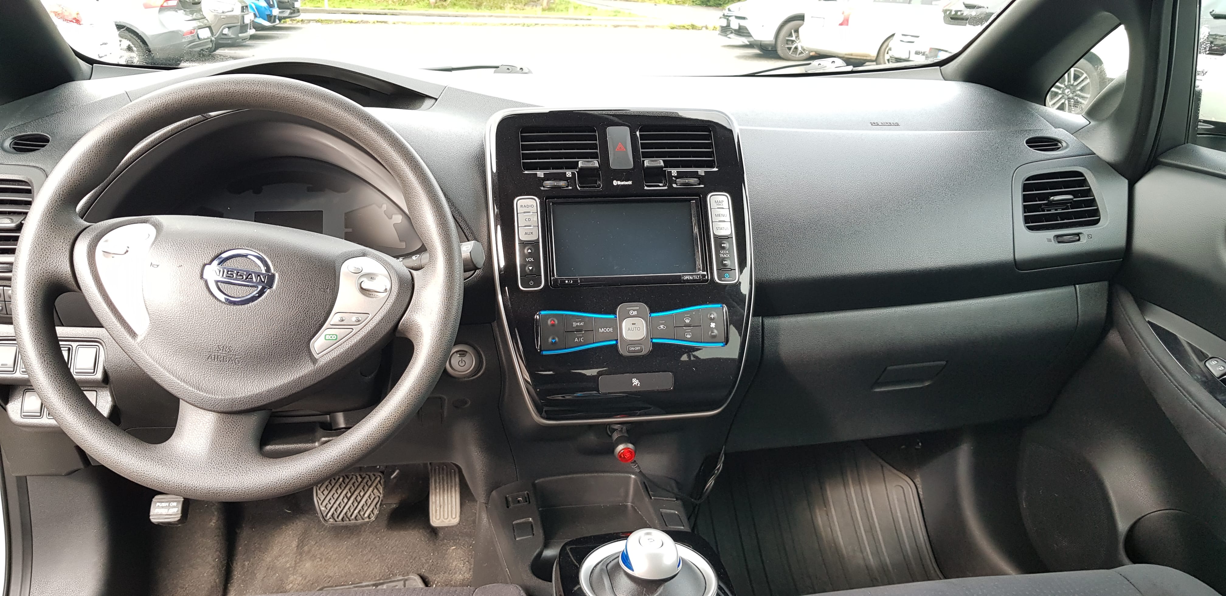 Nissan Leaf med Apple CarPlay