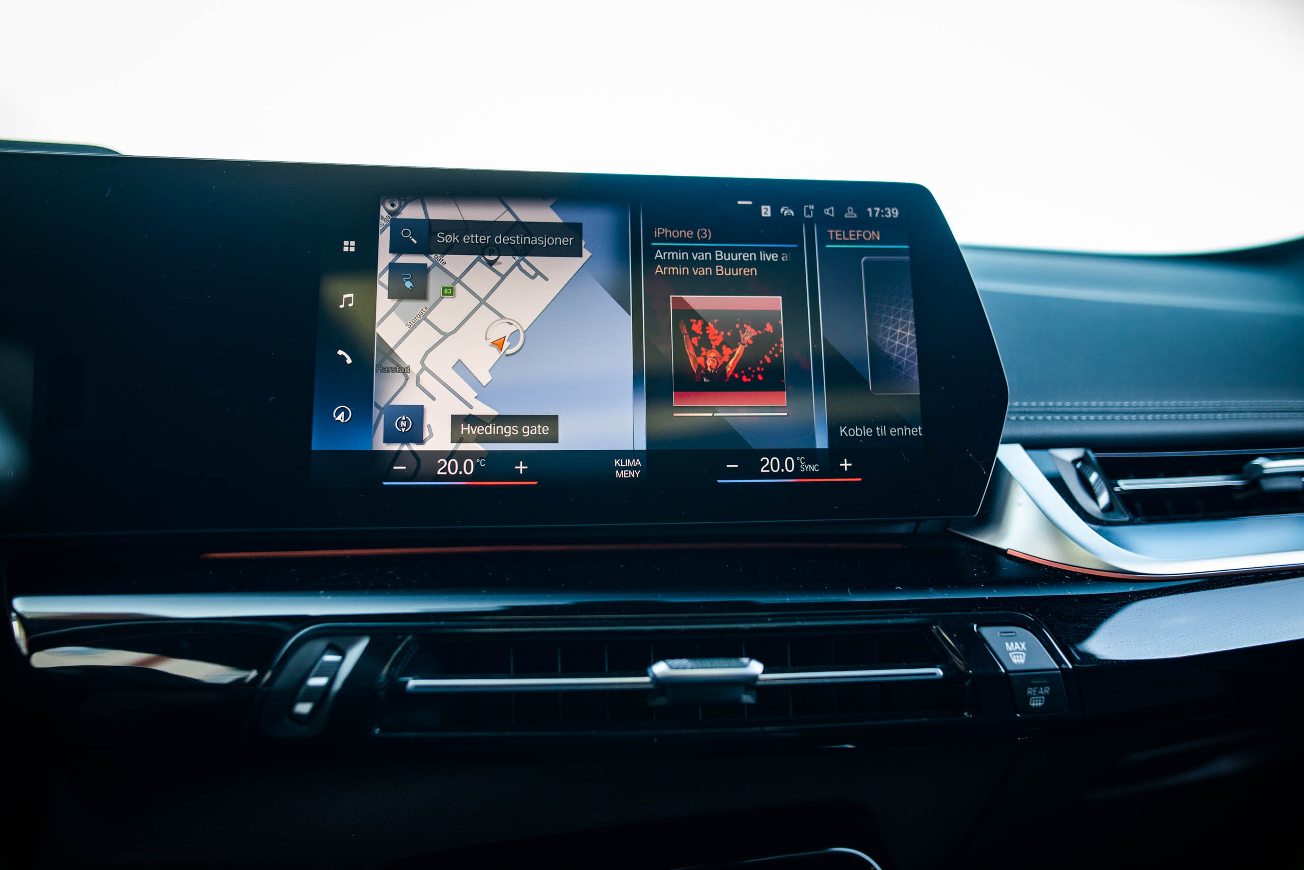 BMW iX1 med Cruisekontroll