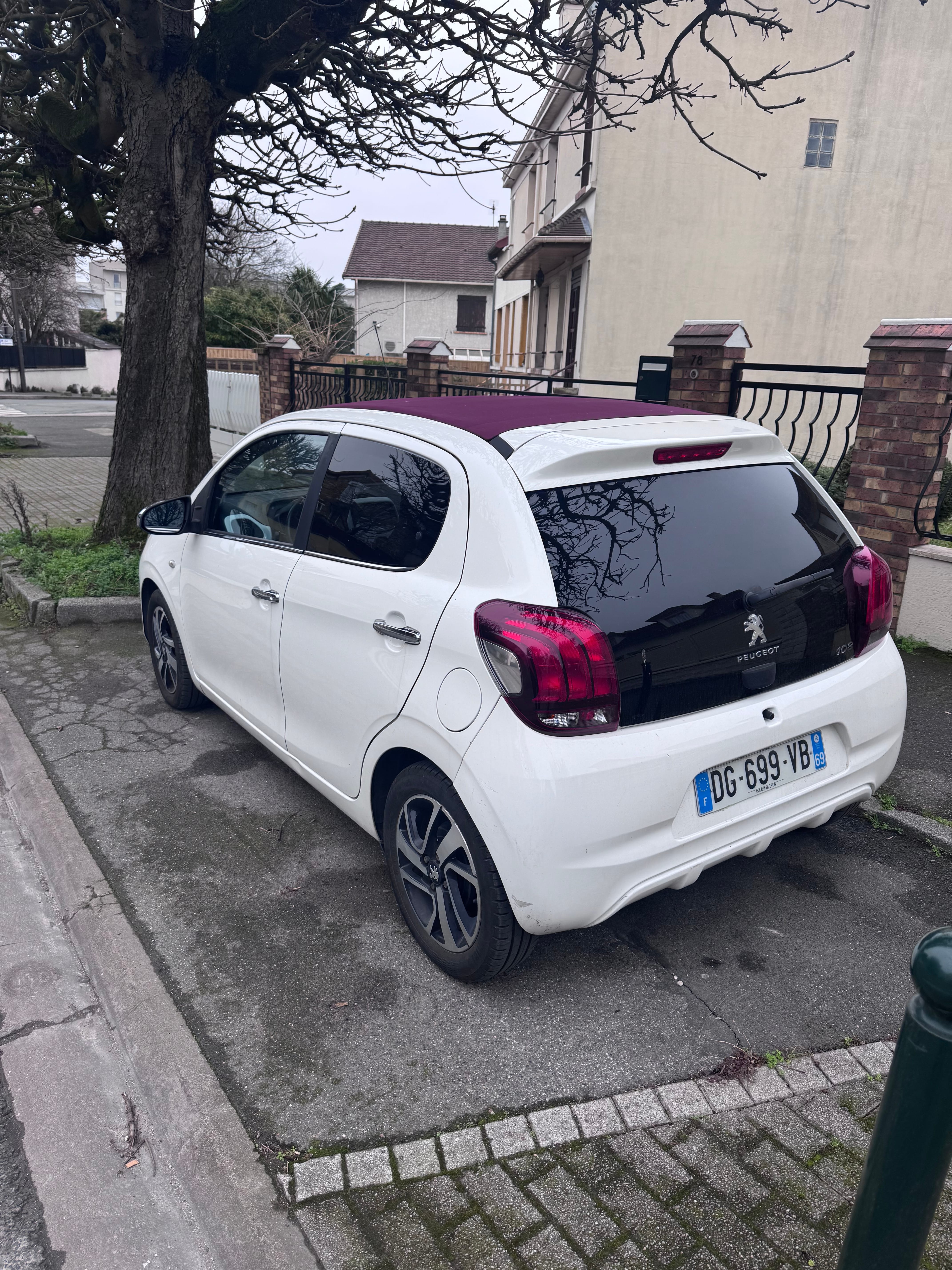 Peugeot 108 avec Caméra de recul