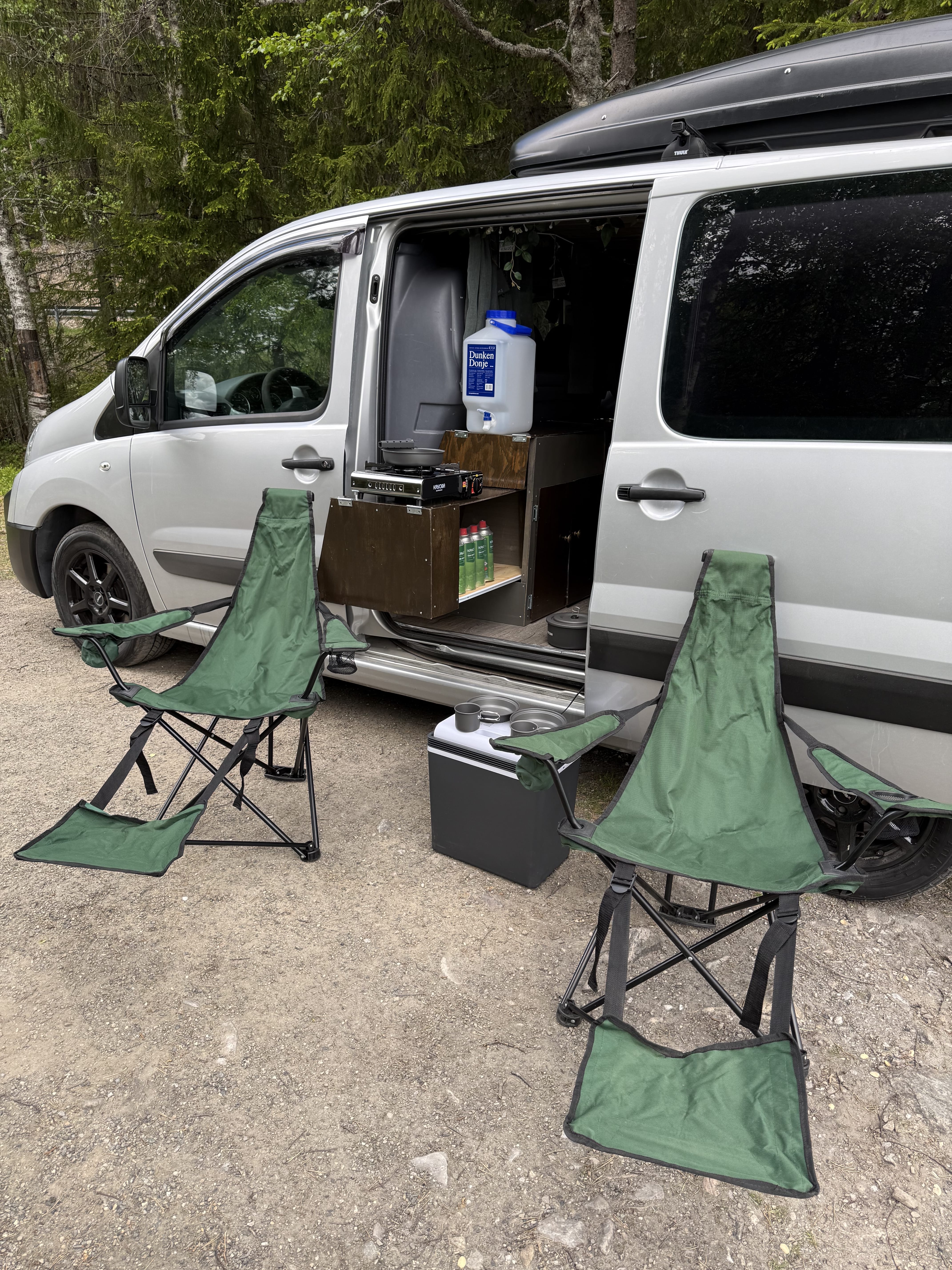 Peugeot Expert Campervan med Skiboks
