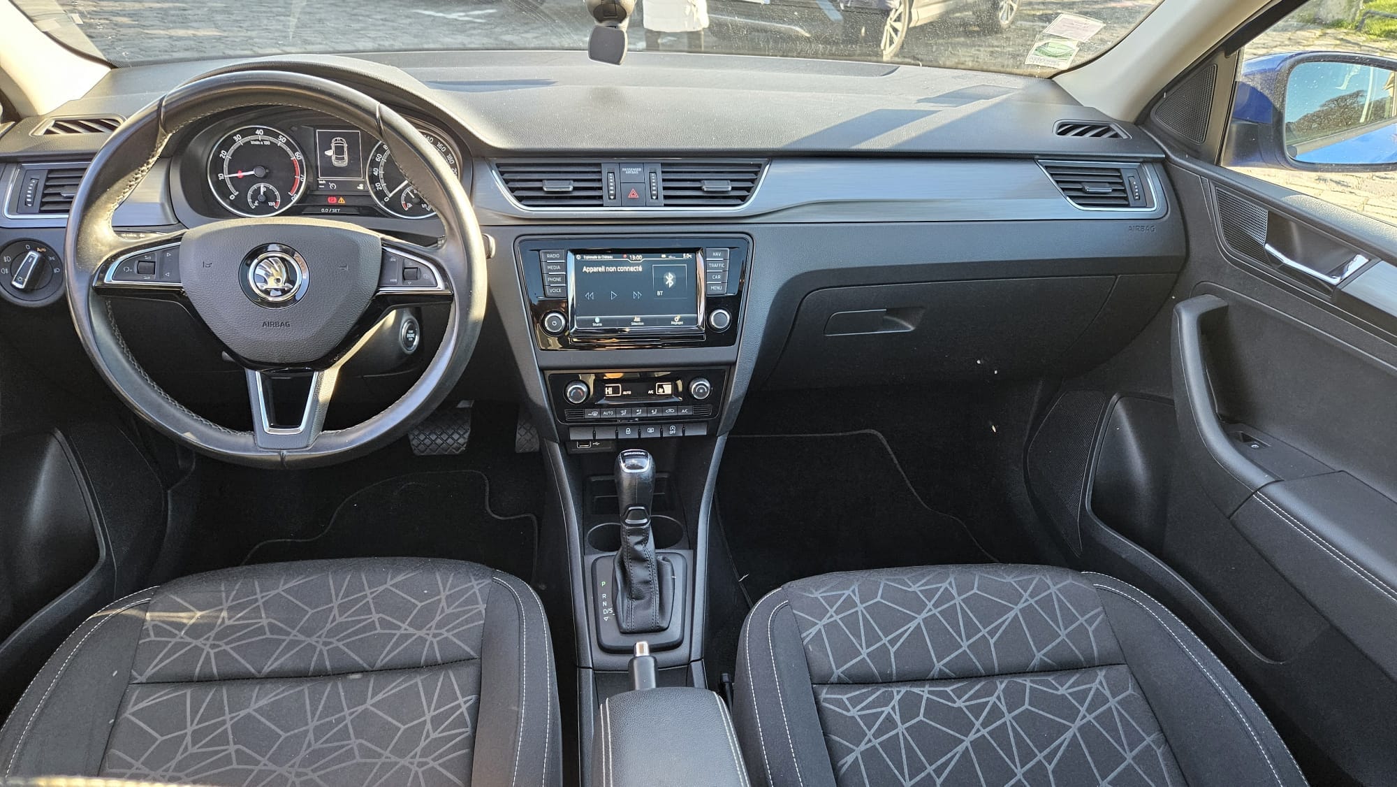 Skoda Rapid avec Régulateur de vitesse