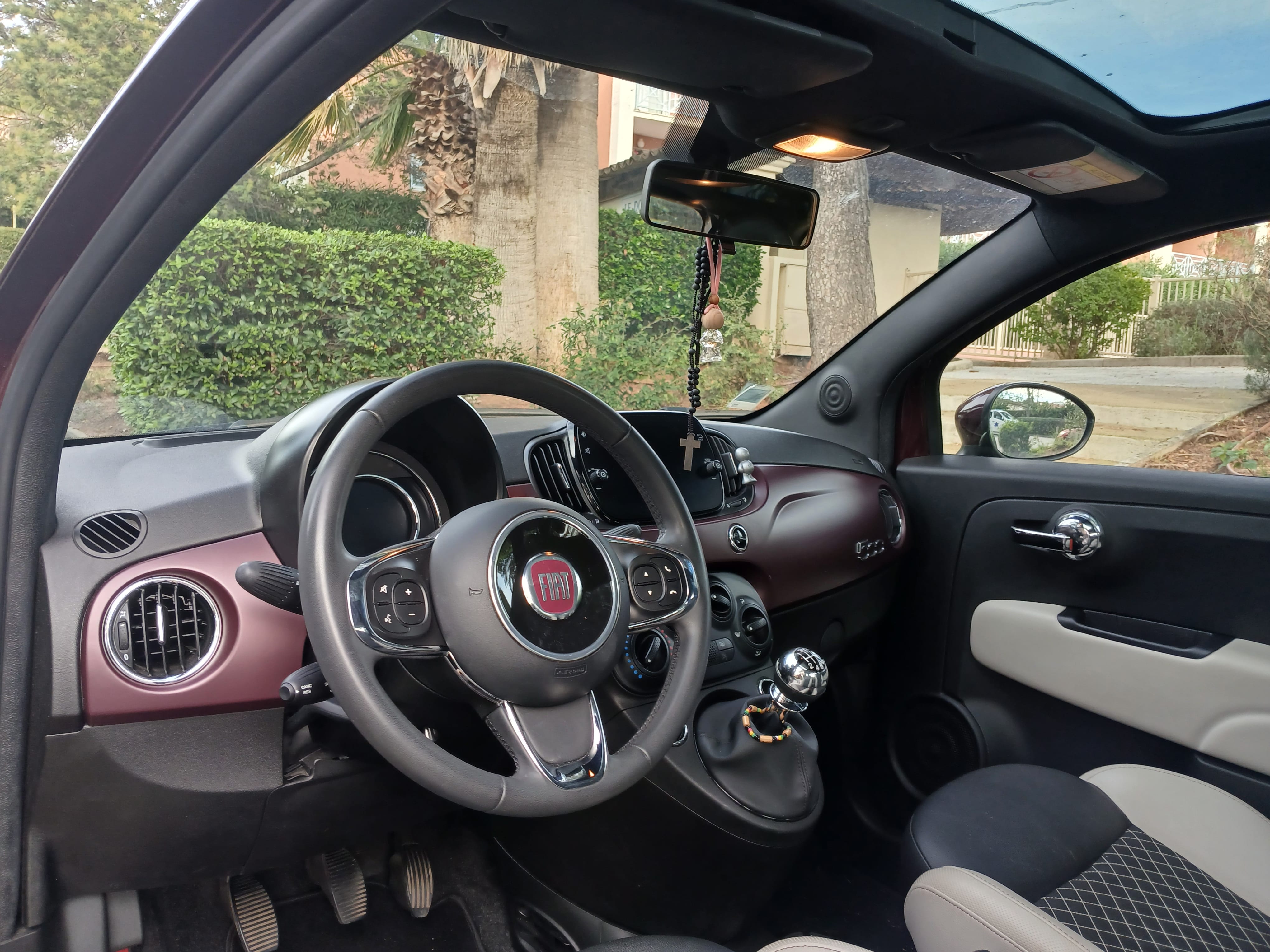 Fiat 500 avec Android Auto