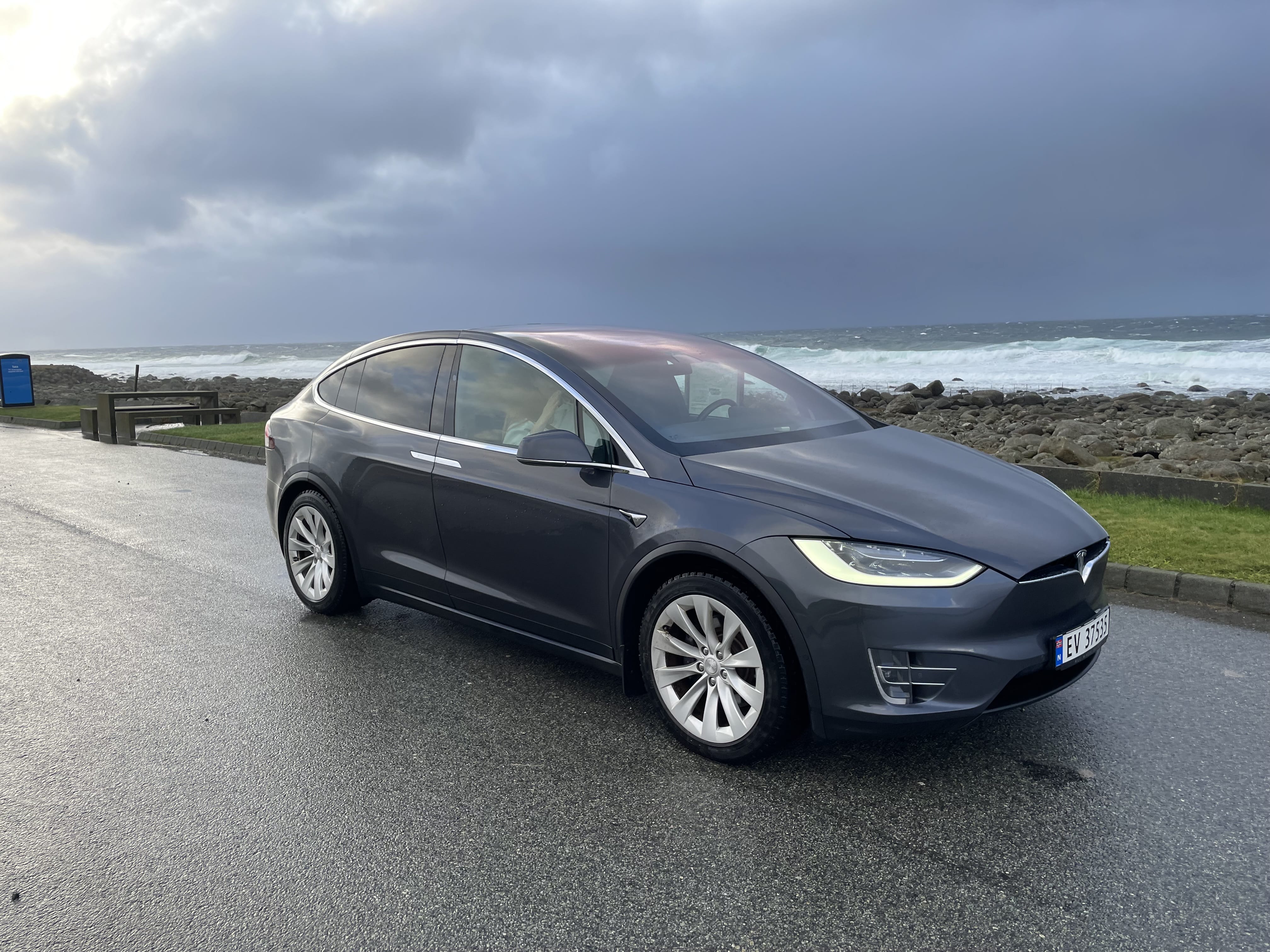 Tesla Model X 75D, 2018, Elektrisk, automatisk, 7 seter
