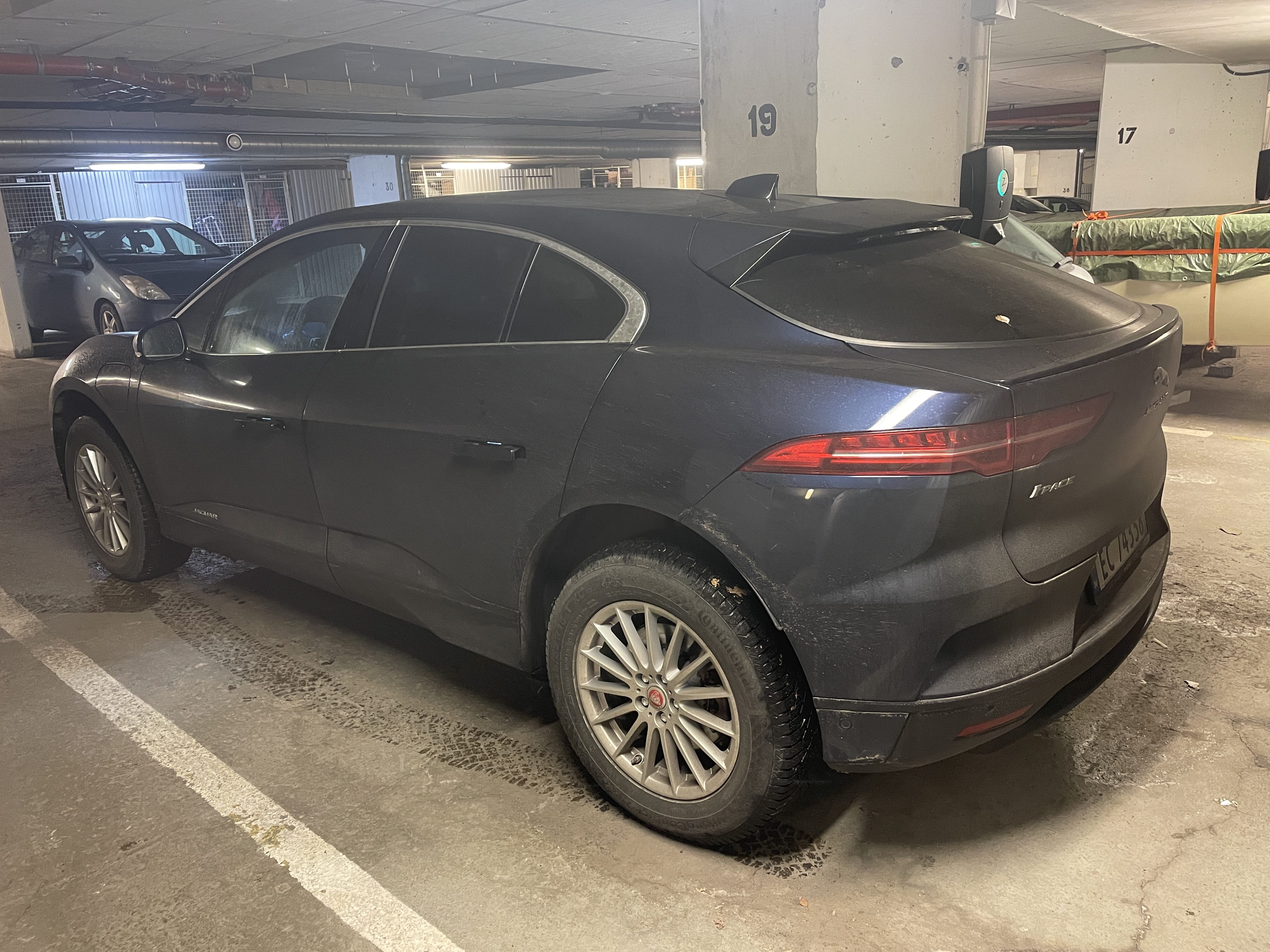 Jaguar I-pace med GPS