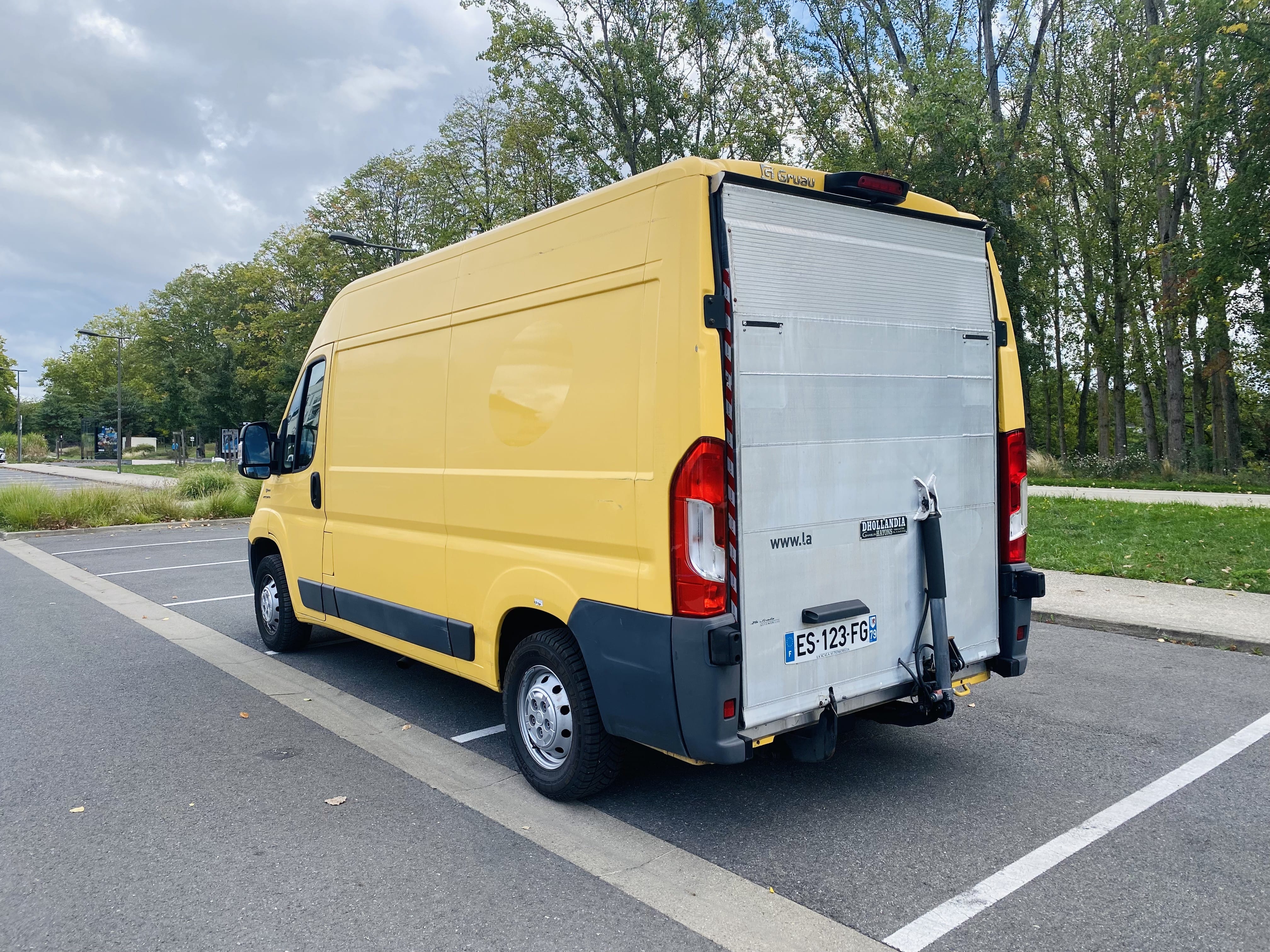 Fiat Ducato Hayon Élévateur L2H2 3,5T, 2017, Diesel