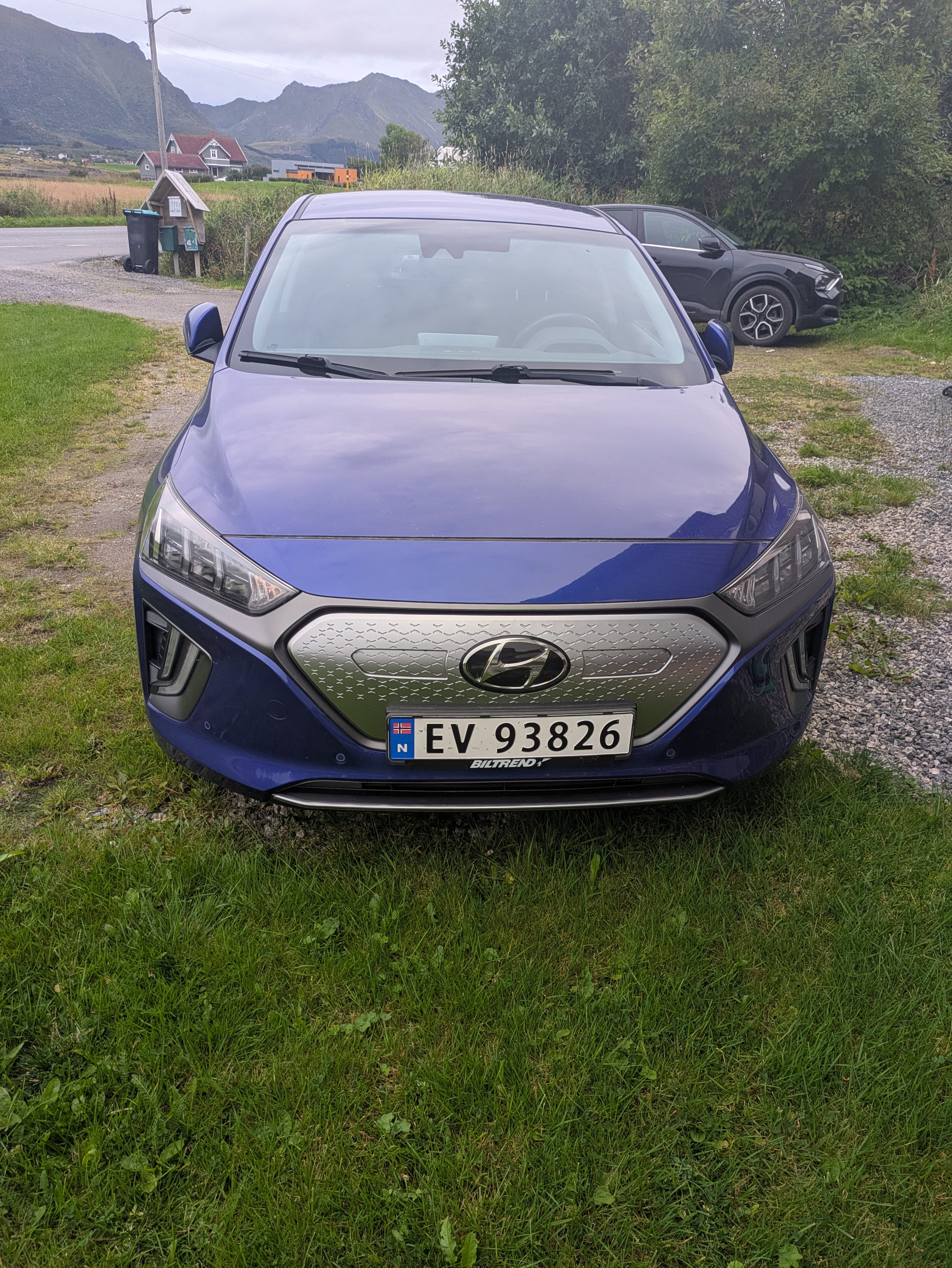 Hyundai Ioniq med Ryggekamera