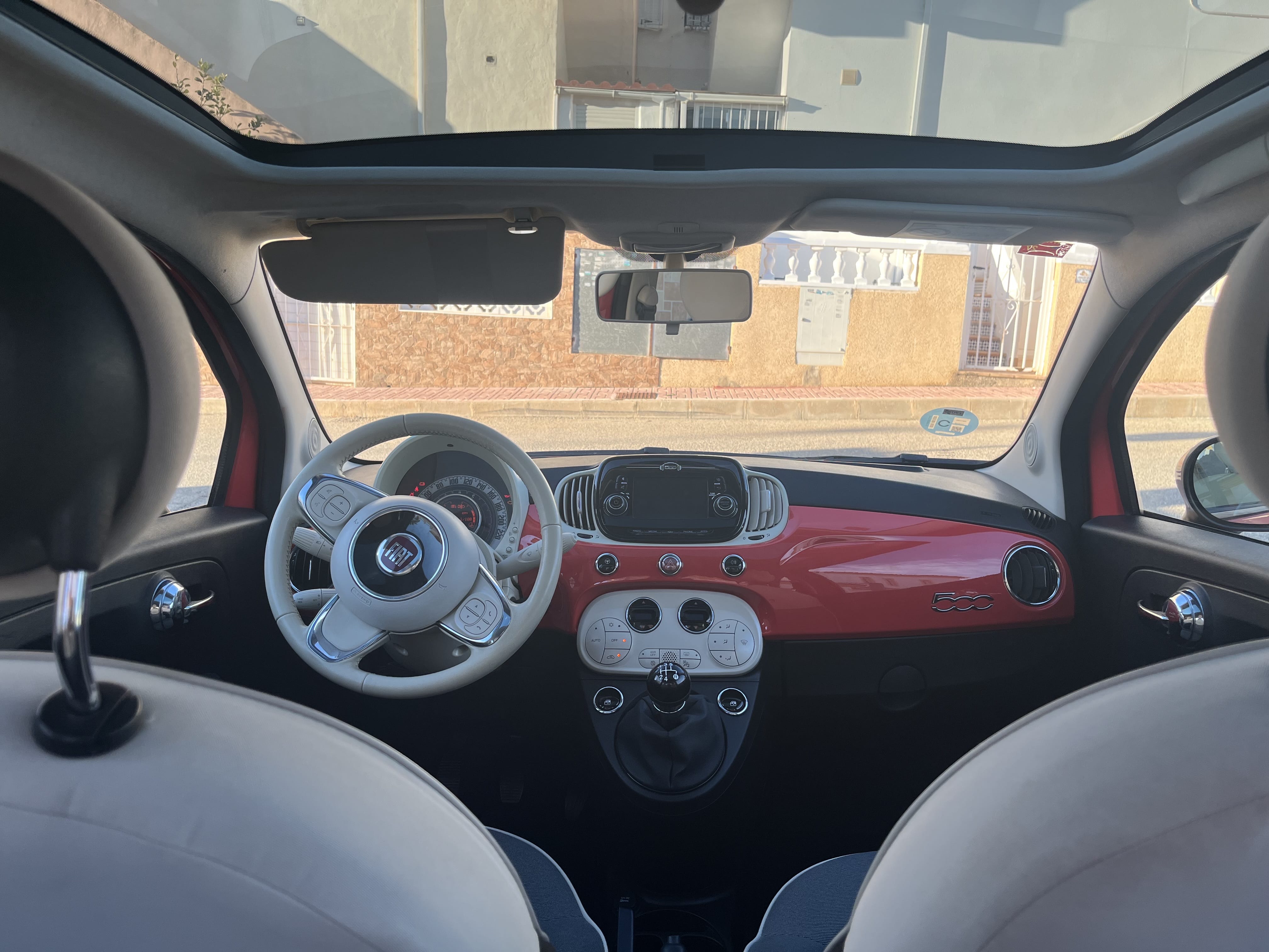 Fiat 500 with Bluetooth audio
