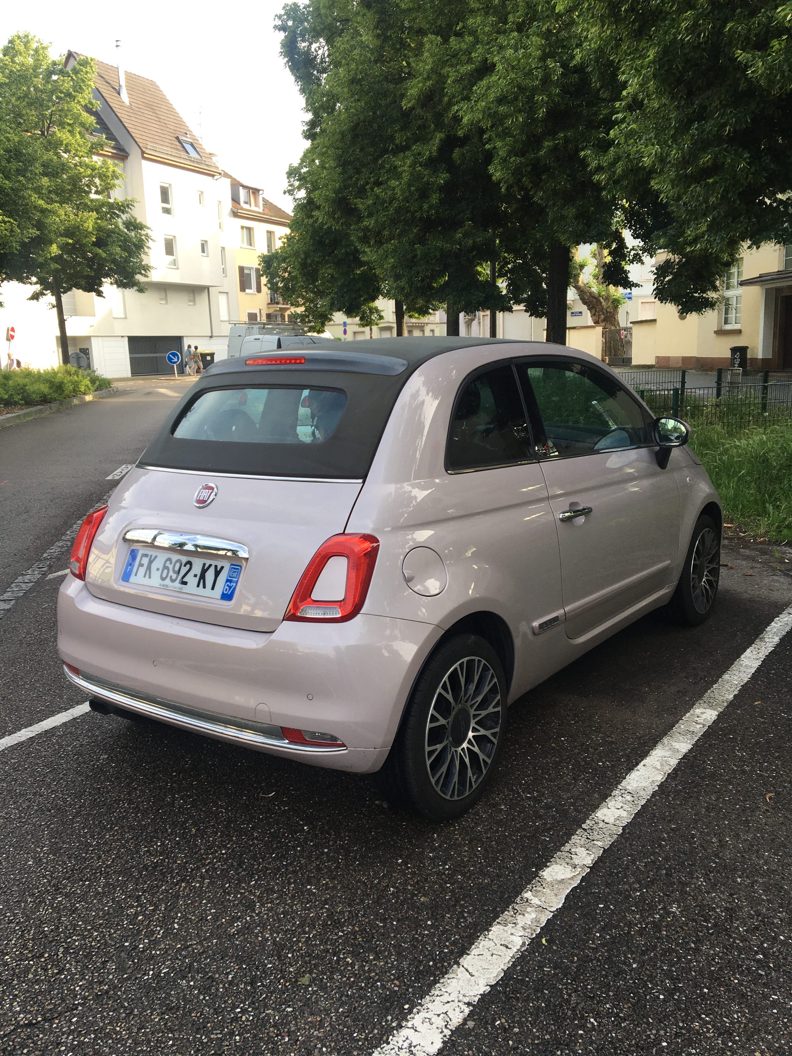 Fiat 500 C avec Régulateur de vitesse