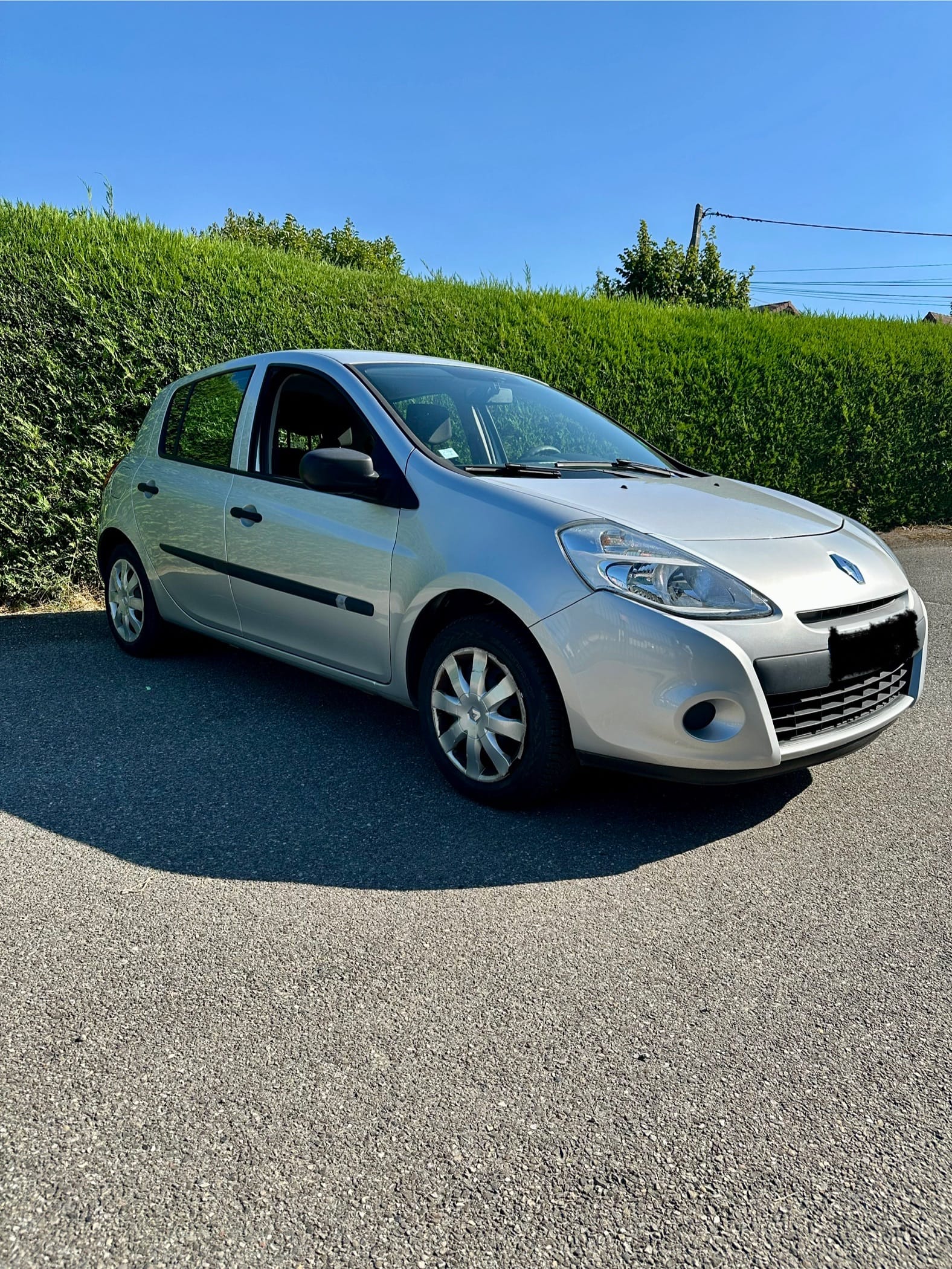 Renault Clio avec Pneus neige