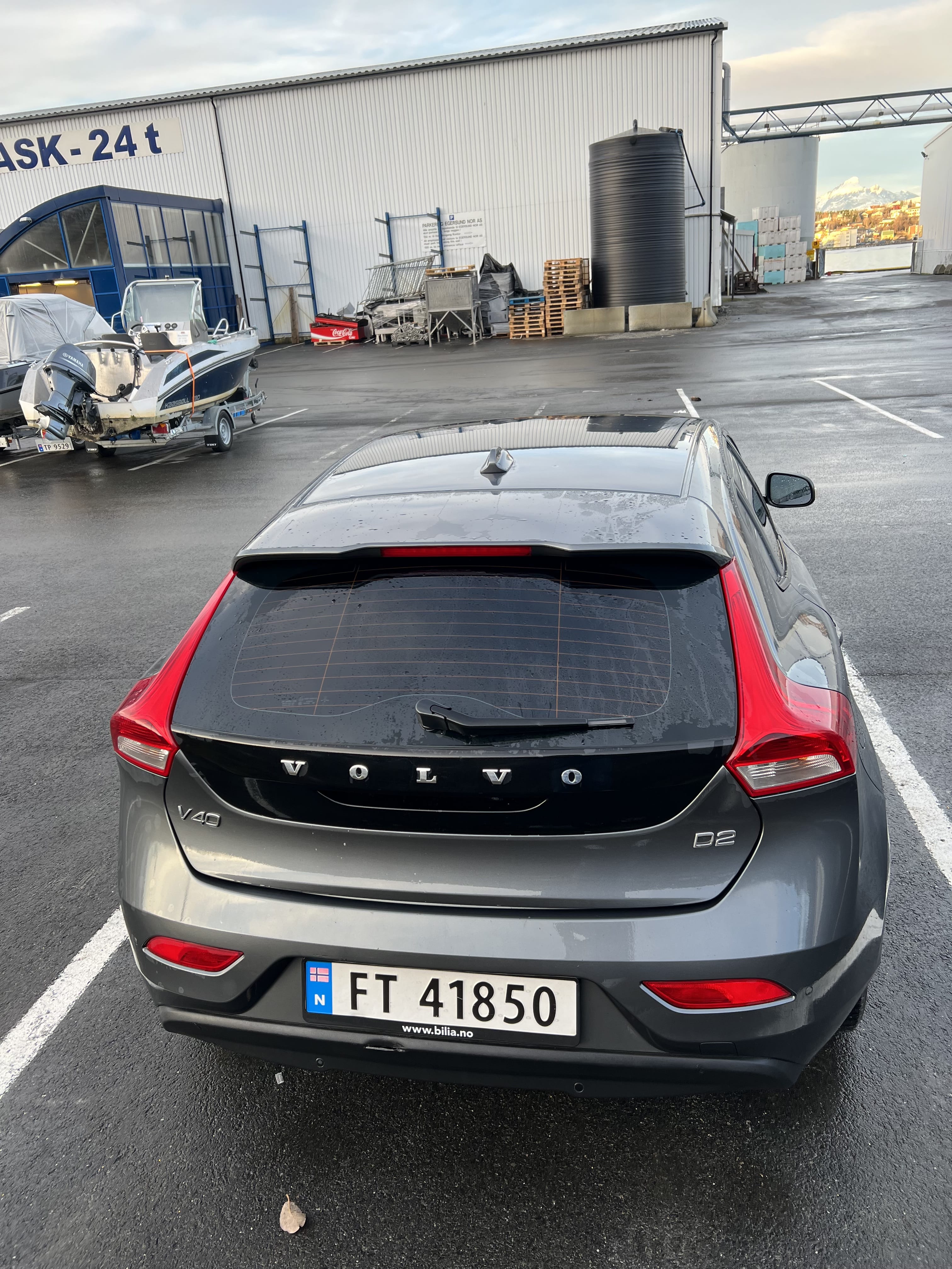 Volvo V40 met Sneeuwbanden