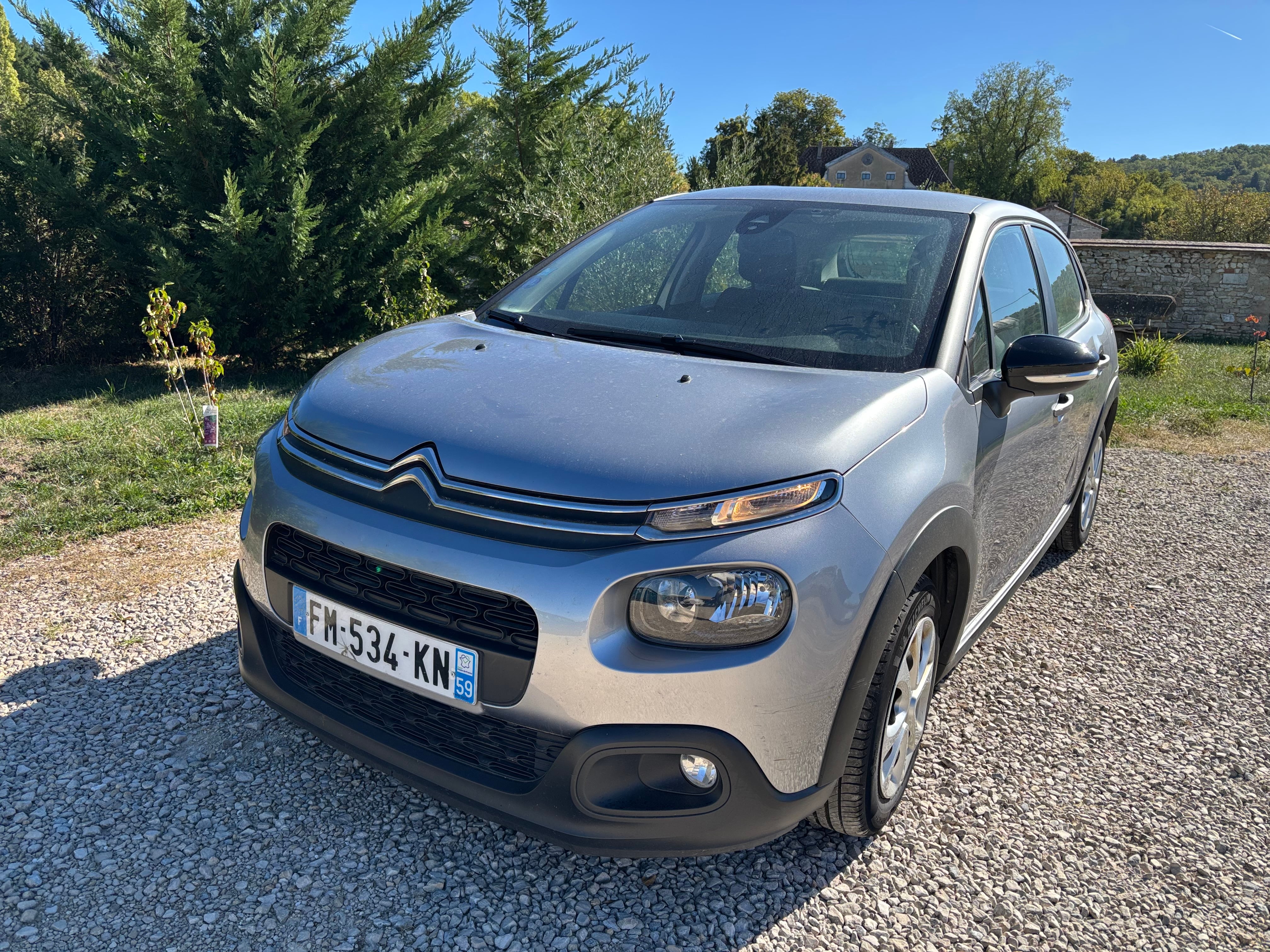 Citroen C3 1,2 83 cv, 2019, Essence 95