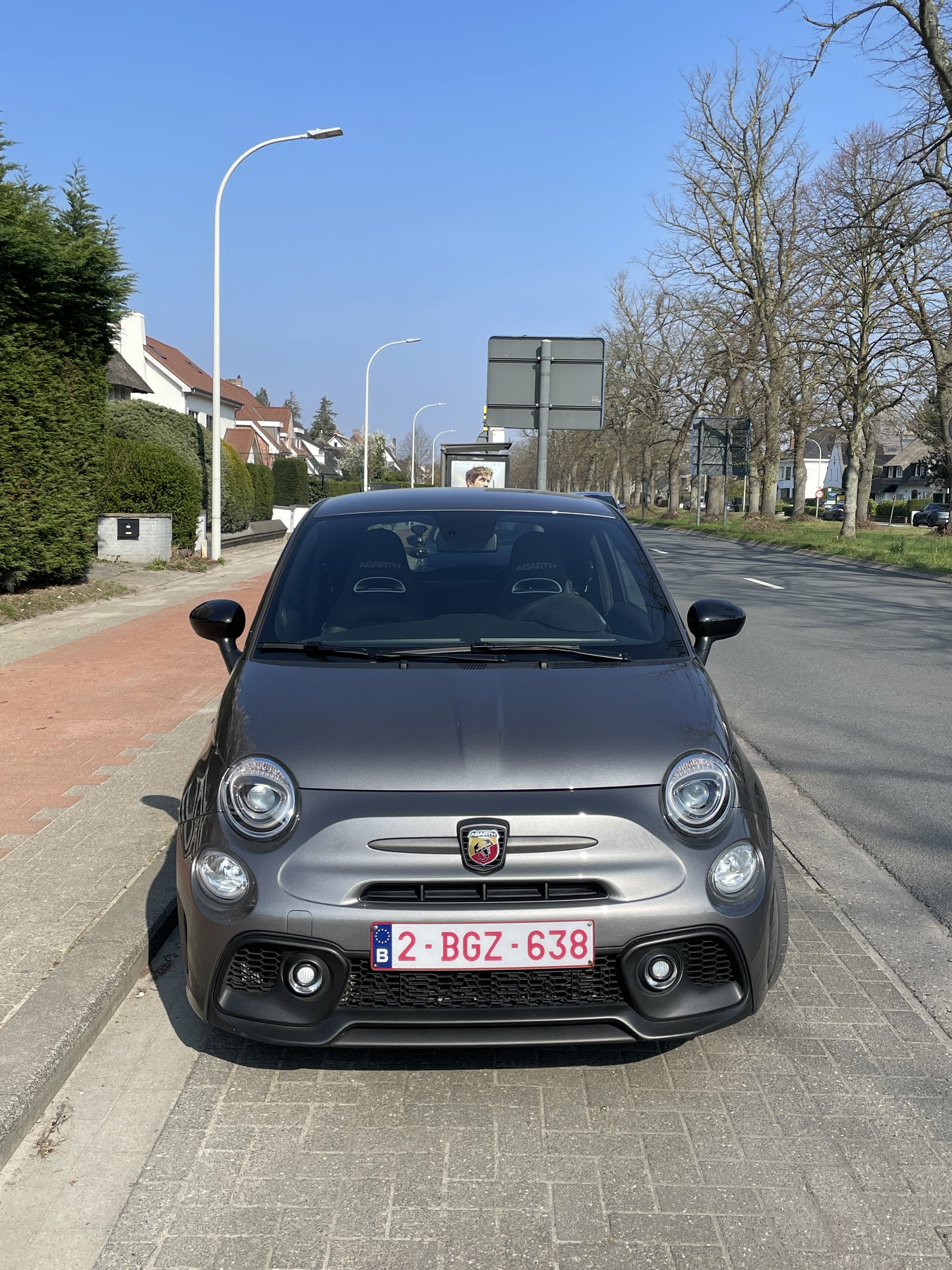 Fiat 500 avec Apple CarPlay