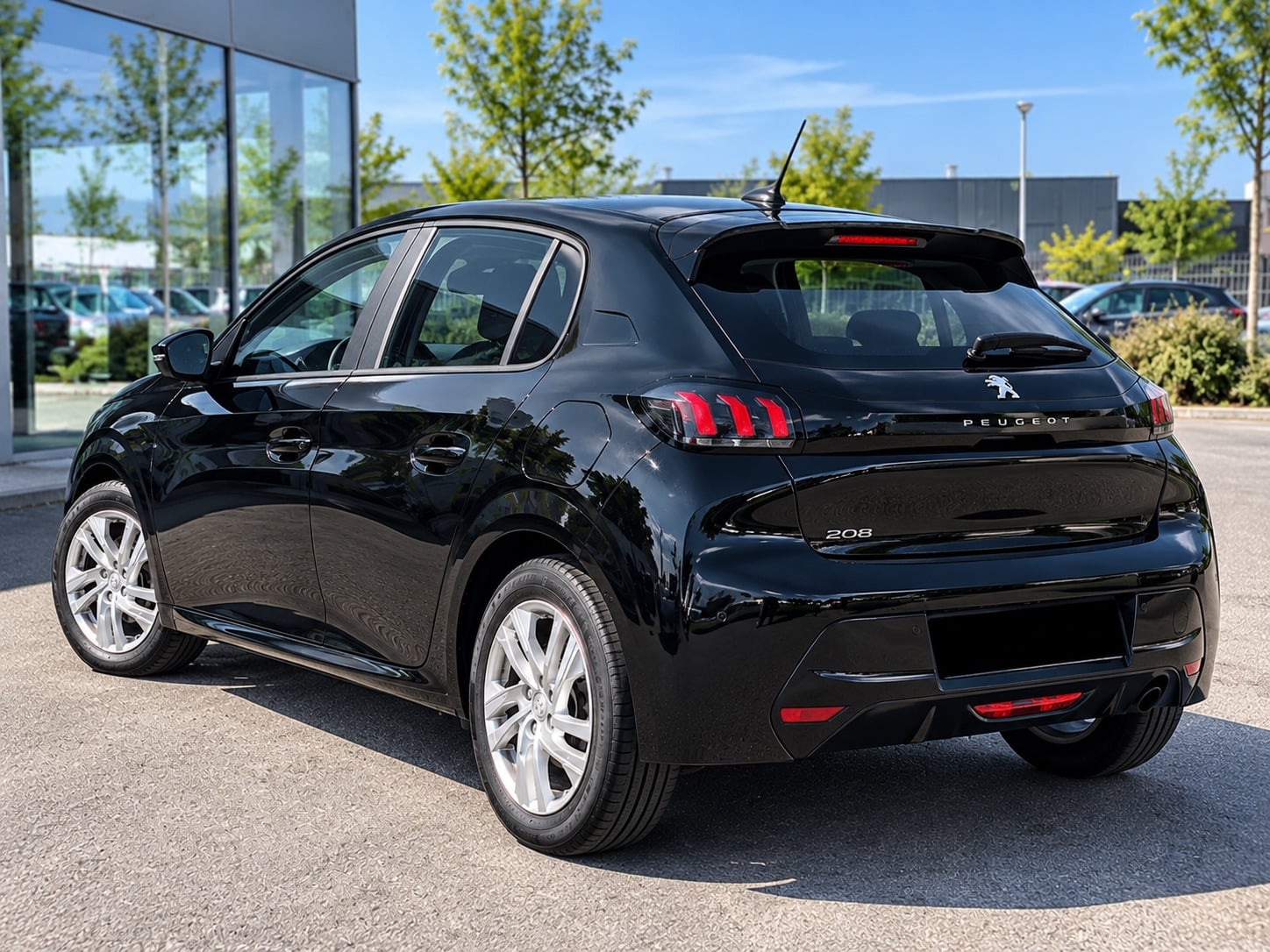 Peugeot 208 mit Navigationsgerät