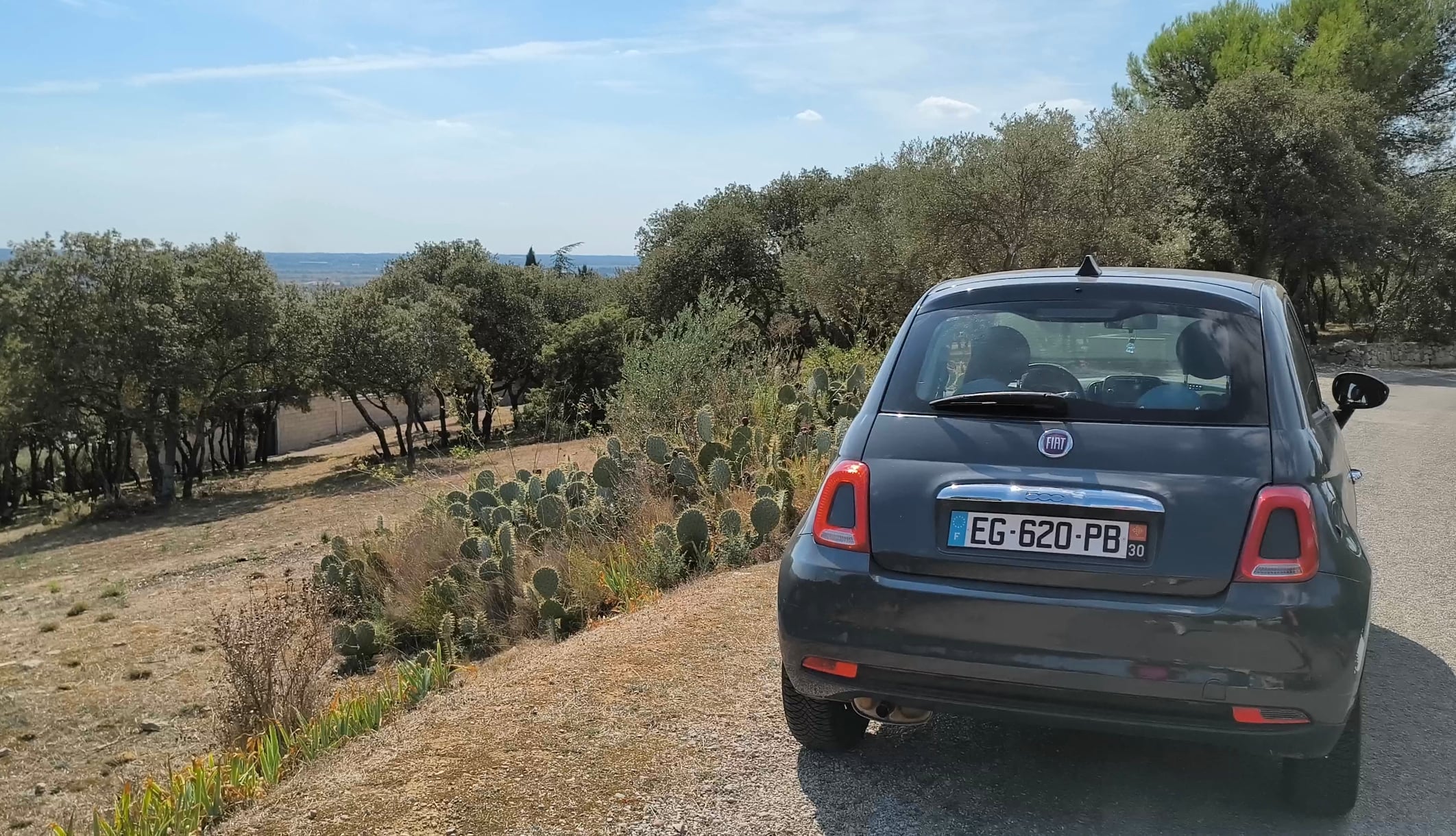 Fiat 500 with USB charging ports