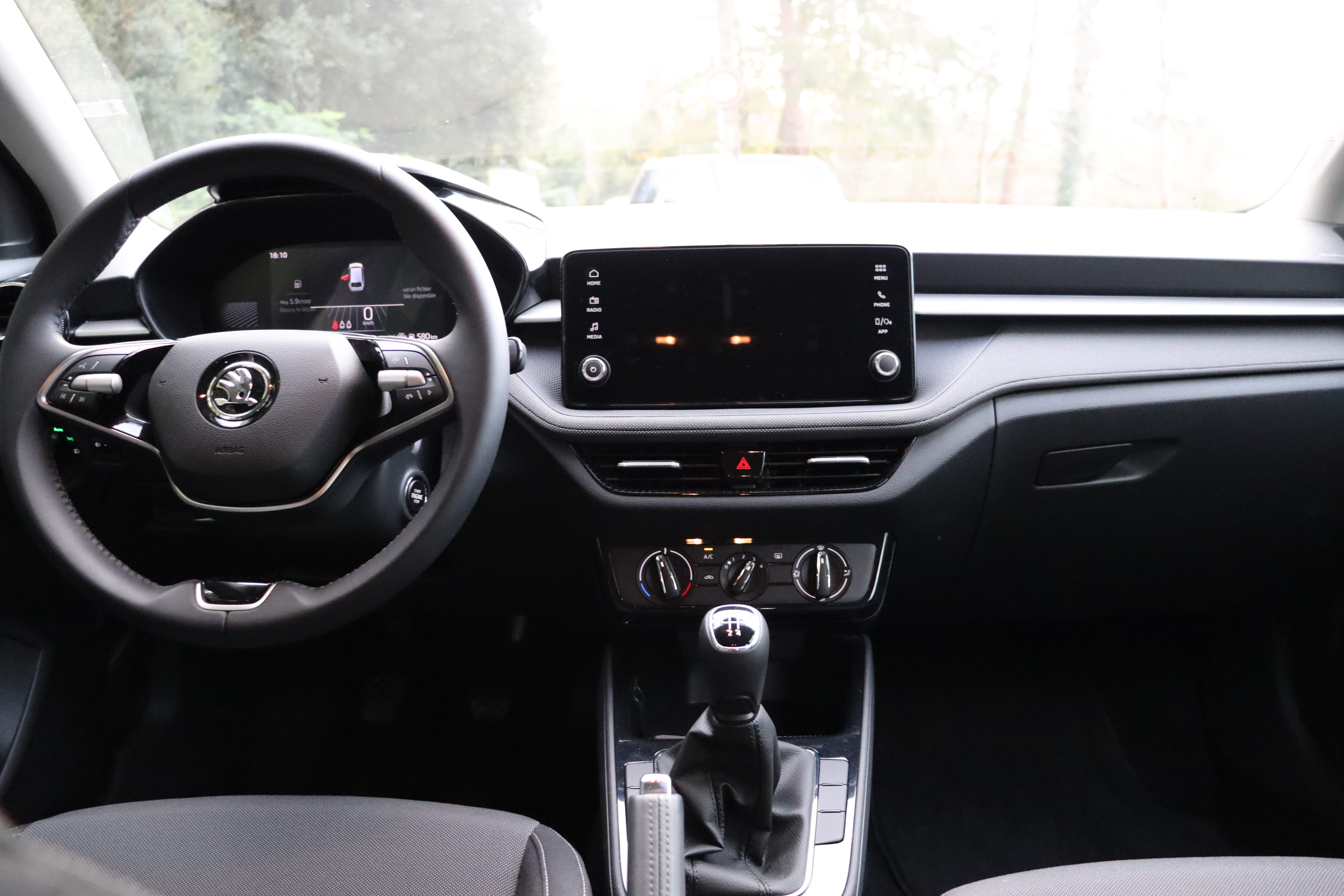 Skoda Fabia avec Régulateur de vitesse