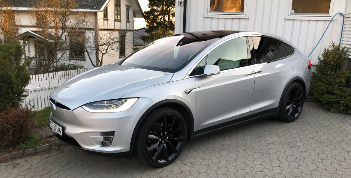 Tesla Model X 100D, 2017, Elektrisk, automatisk, 7 seter