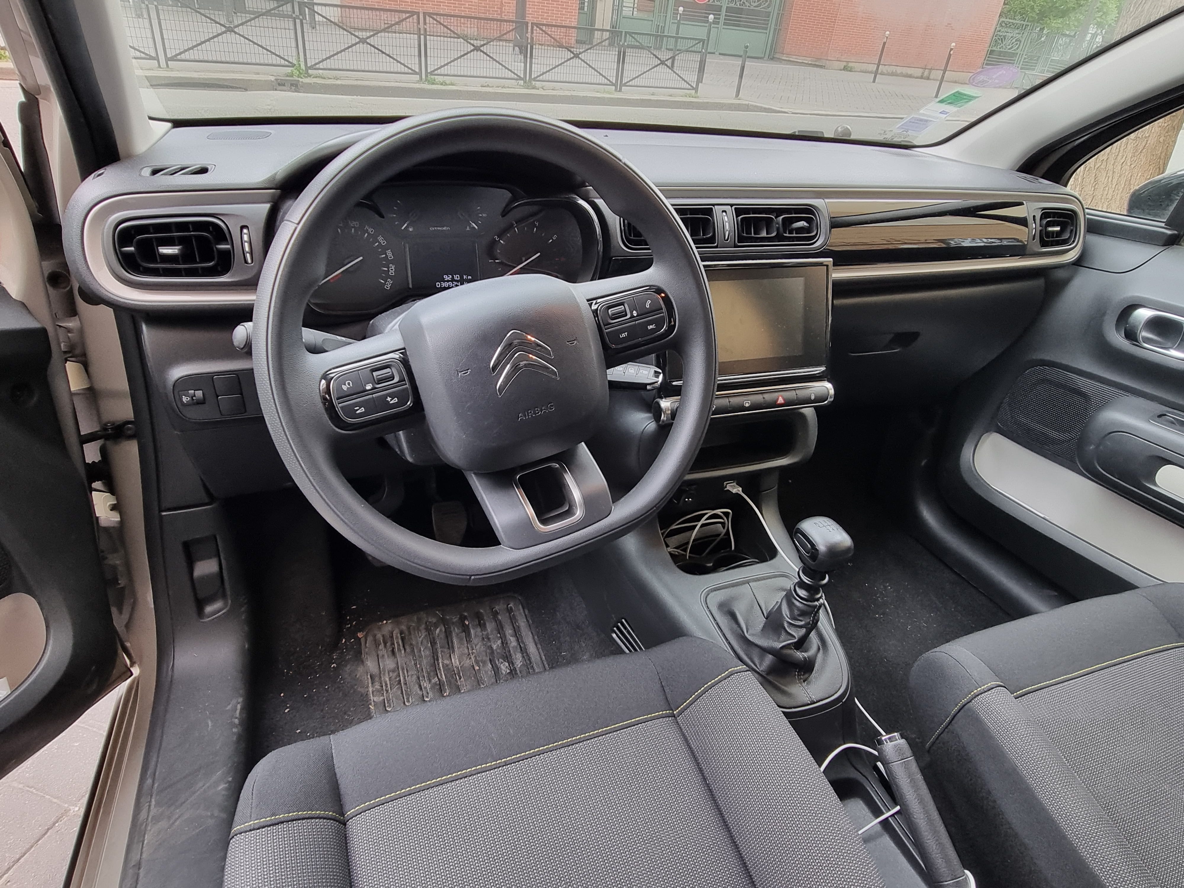 Citroen C3 avec Apple CarPlay