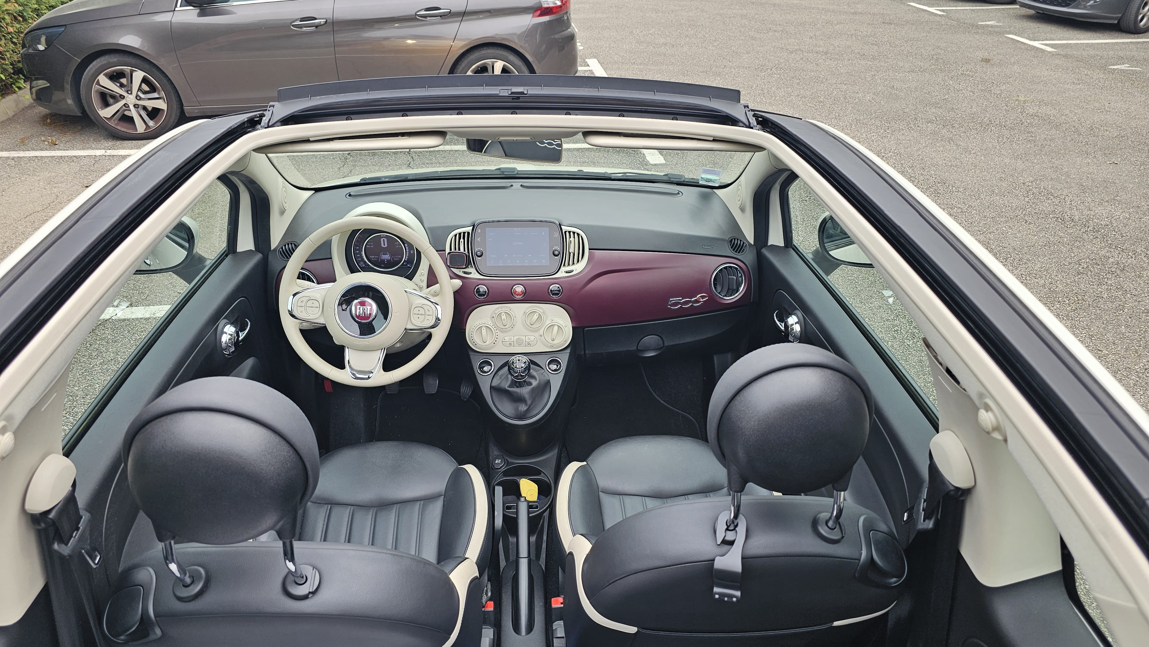 Fiat 500 avec Audio Bluetooth