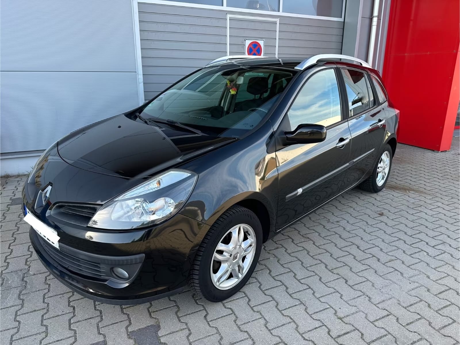 Renault Clio Grandtour Schwarz, 2015, Super 95