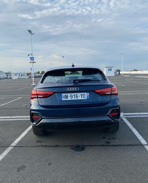 Audi Q3 mit Rückfahrkamera