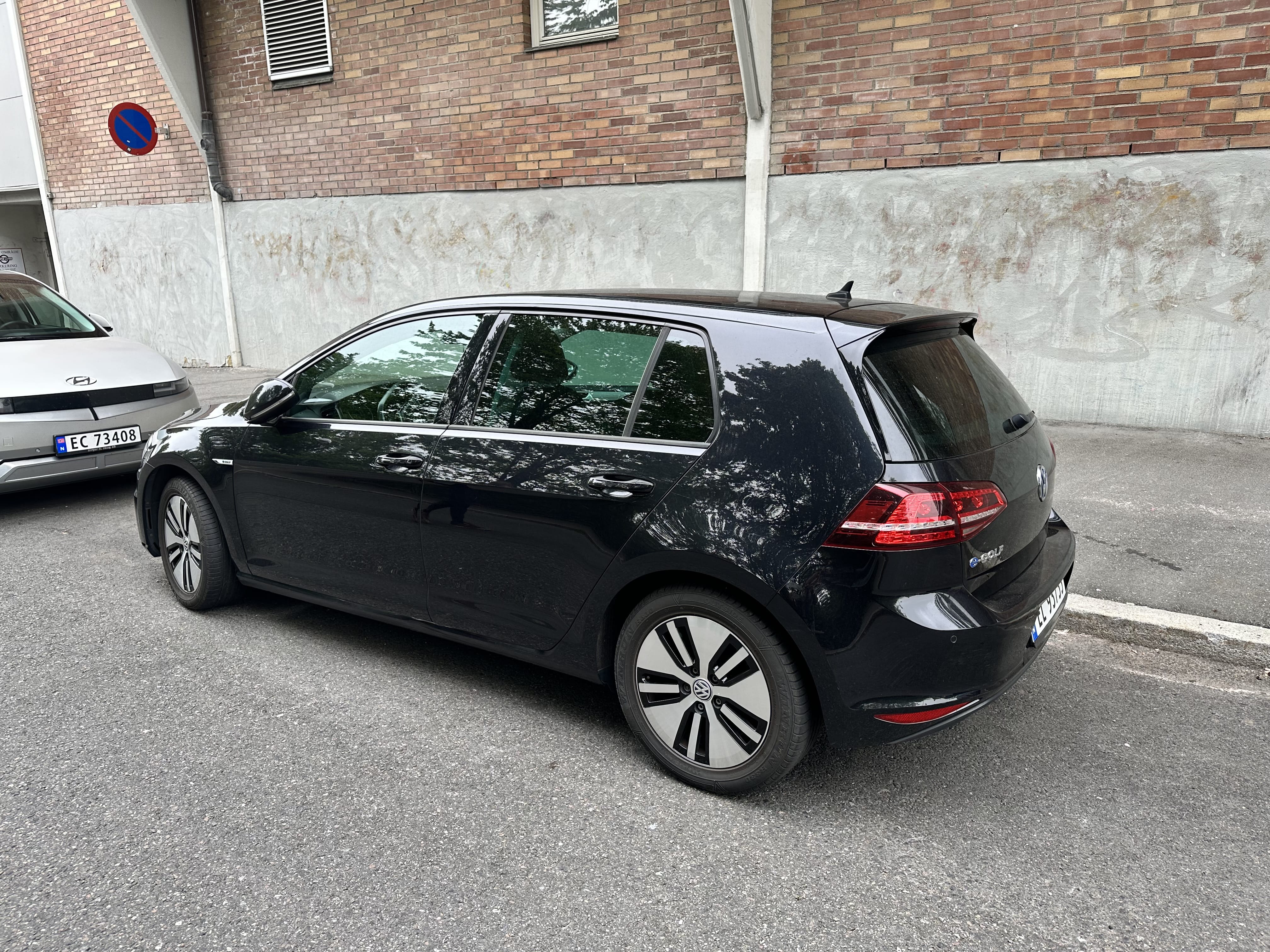 Volkswagen e-Golf med Ryggekamera