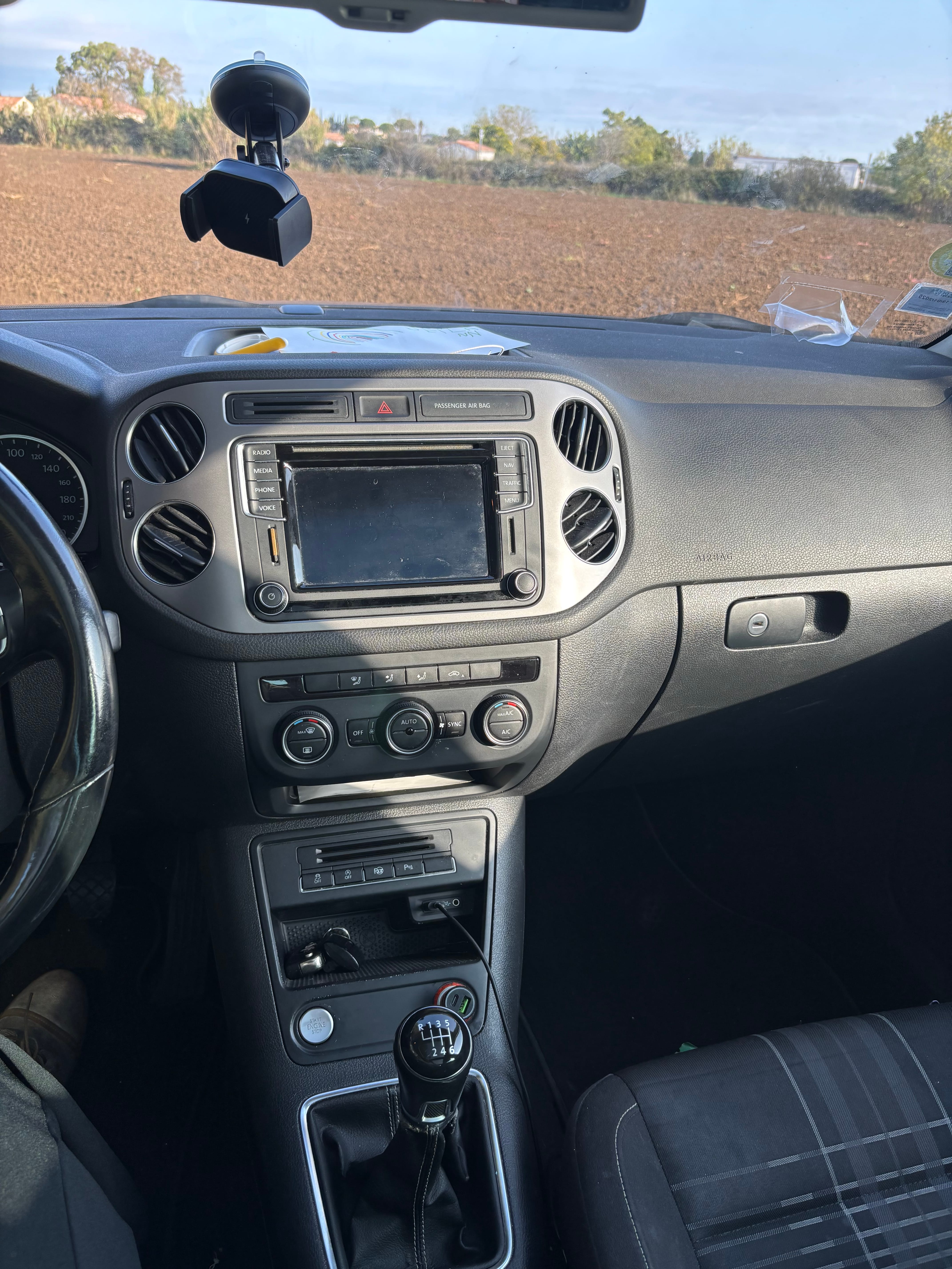 Volkswagen Tiguan avec Siège bébé
