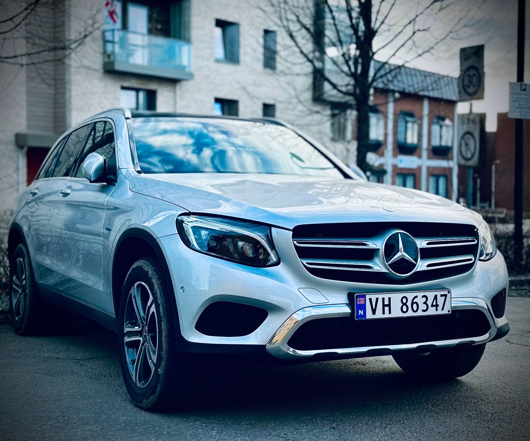 Mercedes-Benz GLC 350E 4Matic, 2017, Blyfri 95 / Elektrisk (hybrid), automatisk