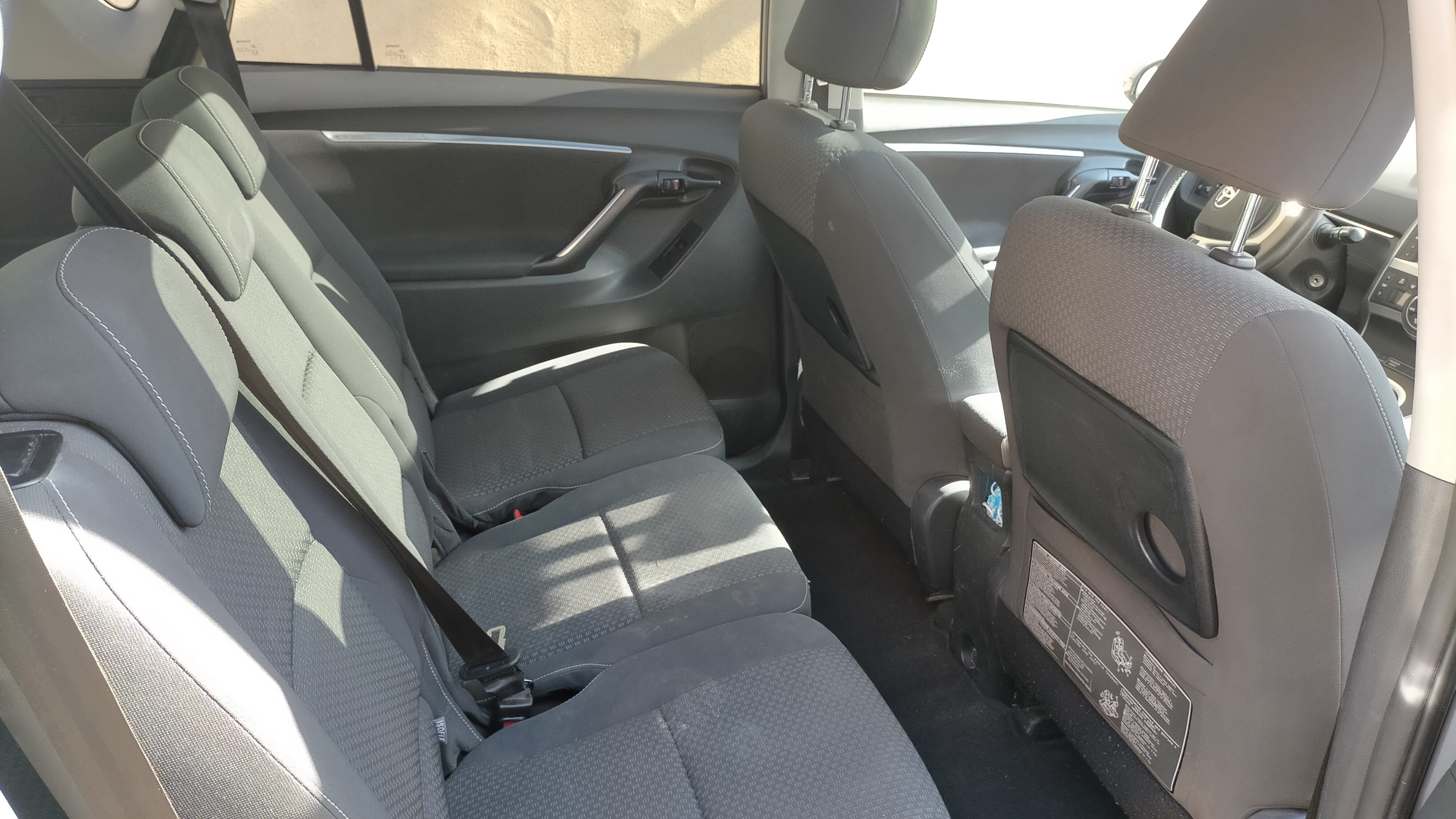 Toyota Verso avec Siège bébé