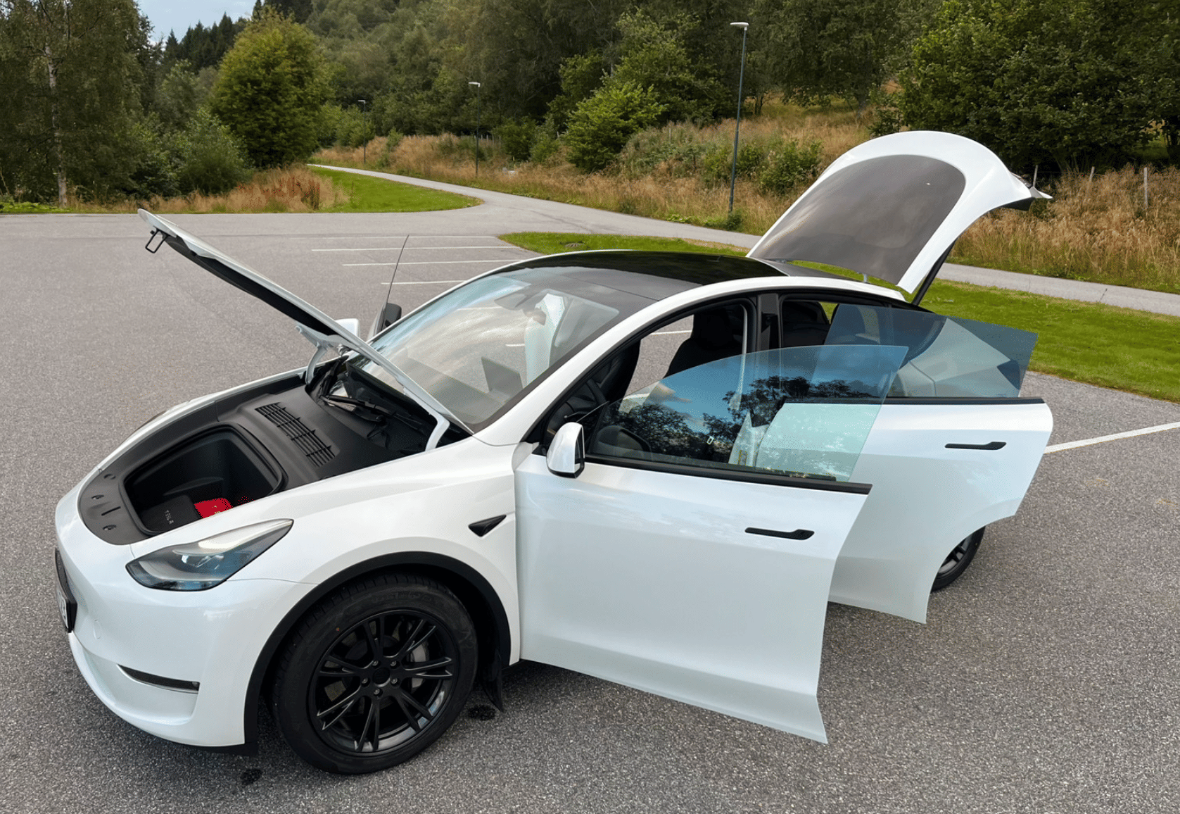 Tesla Model Y Long Range  7seter AWD med Cruisekontroll