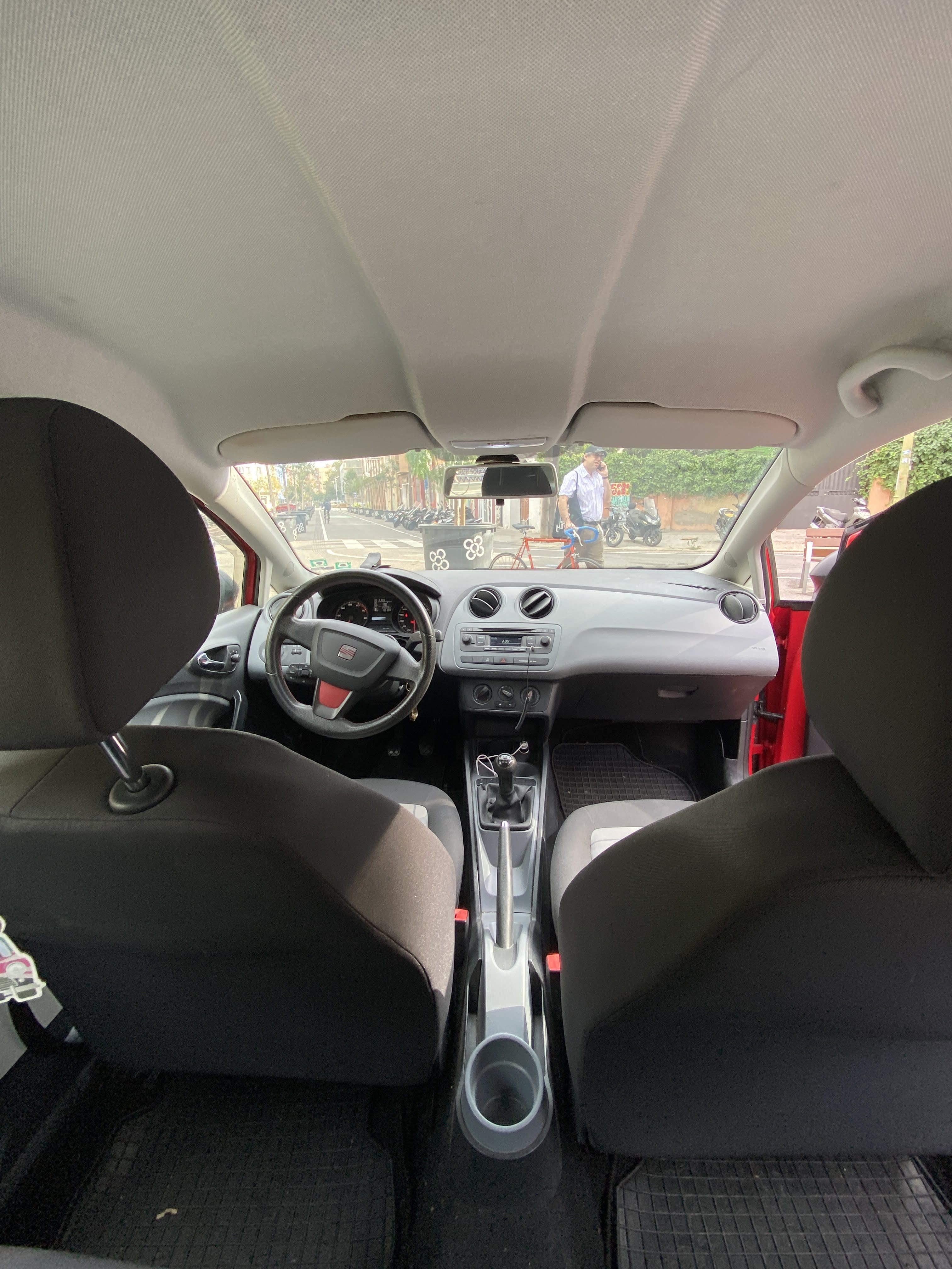 Seat Ibiza con Cadenas para la nieve