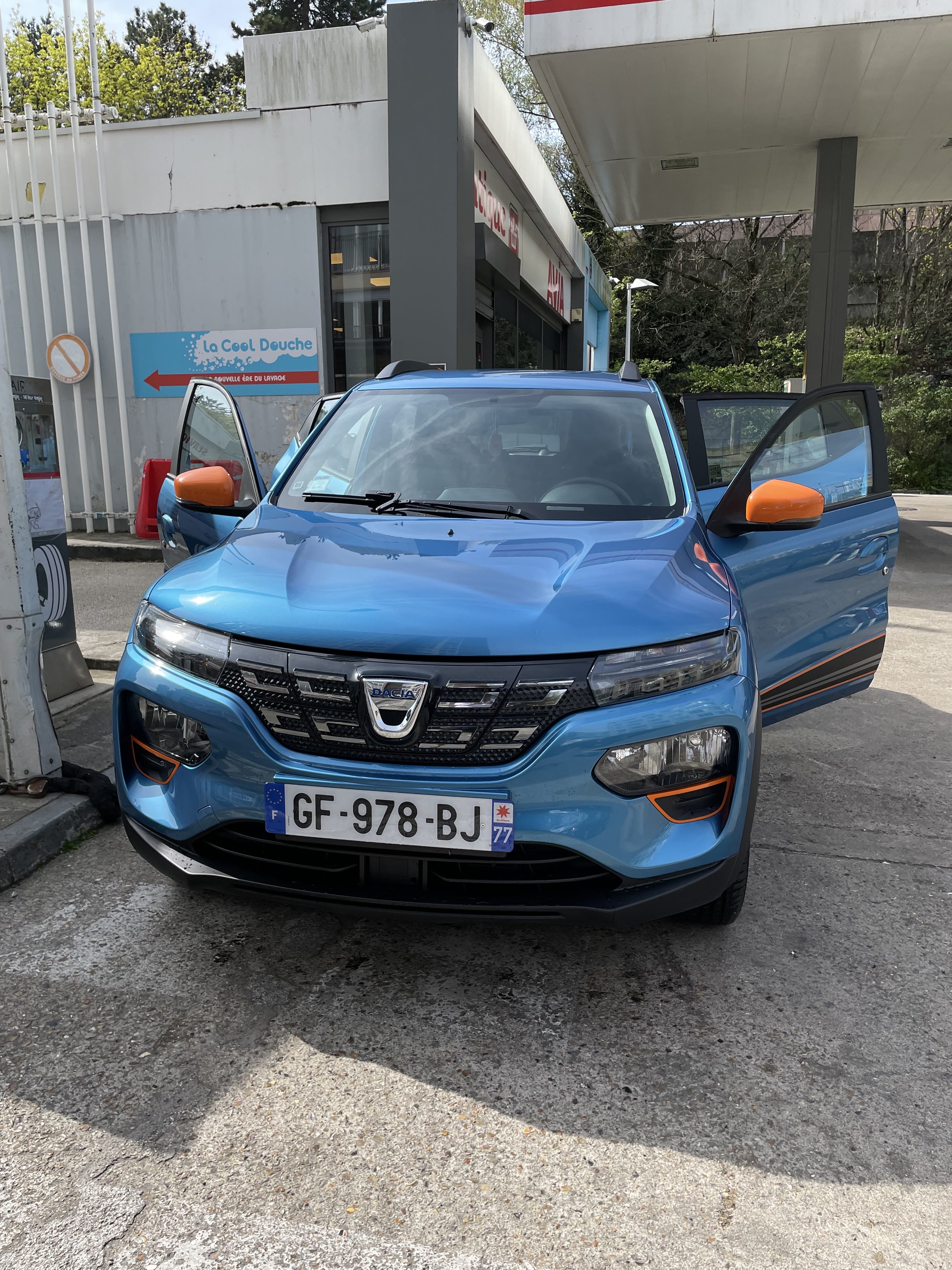 Dacia Spring avec Audio Bluetooth