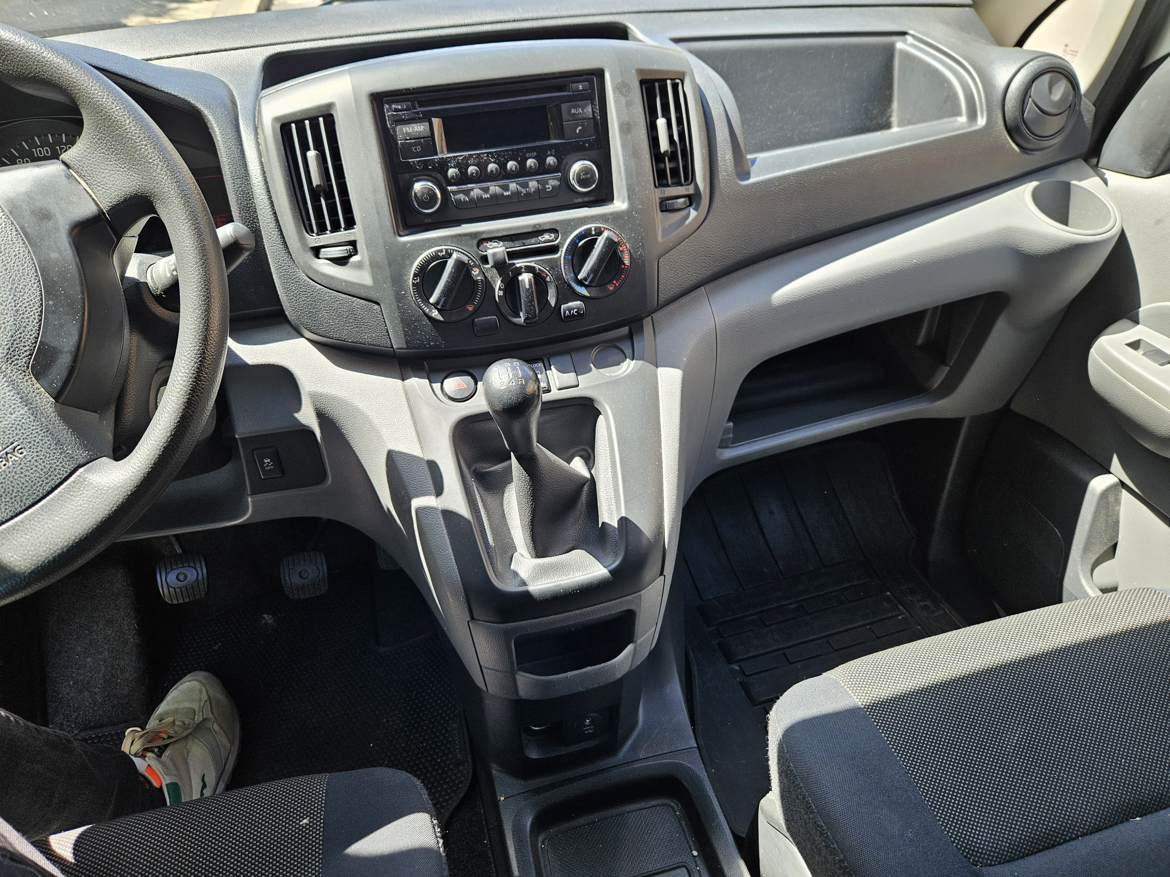 Nissan NV200 con Puertos de carga USB