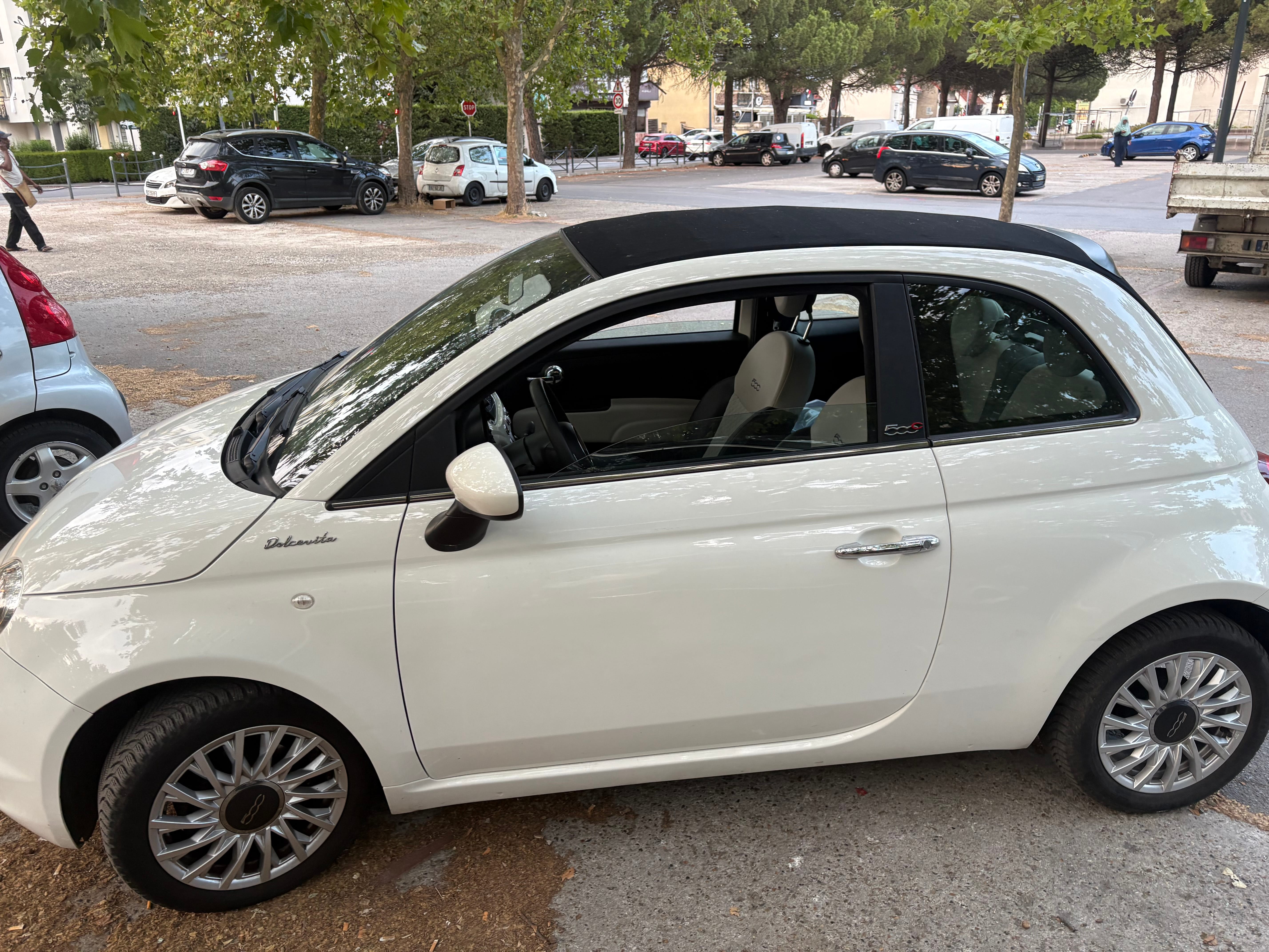 Fiat 500 C Hybride Cabriolet avec Climatisation