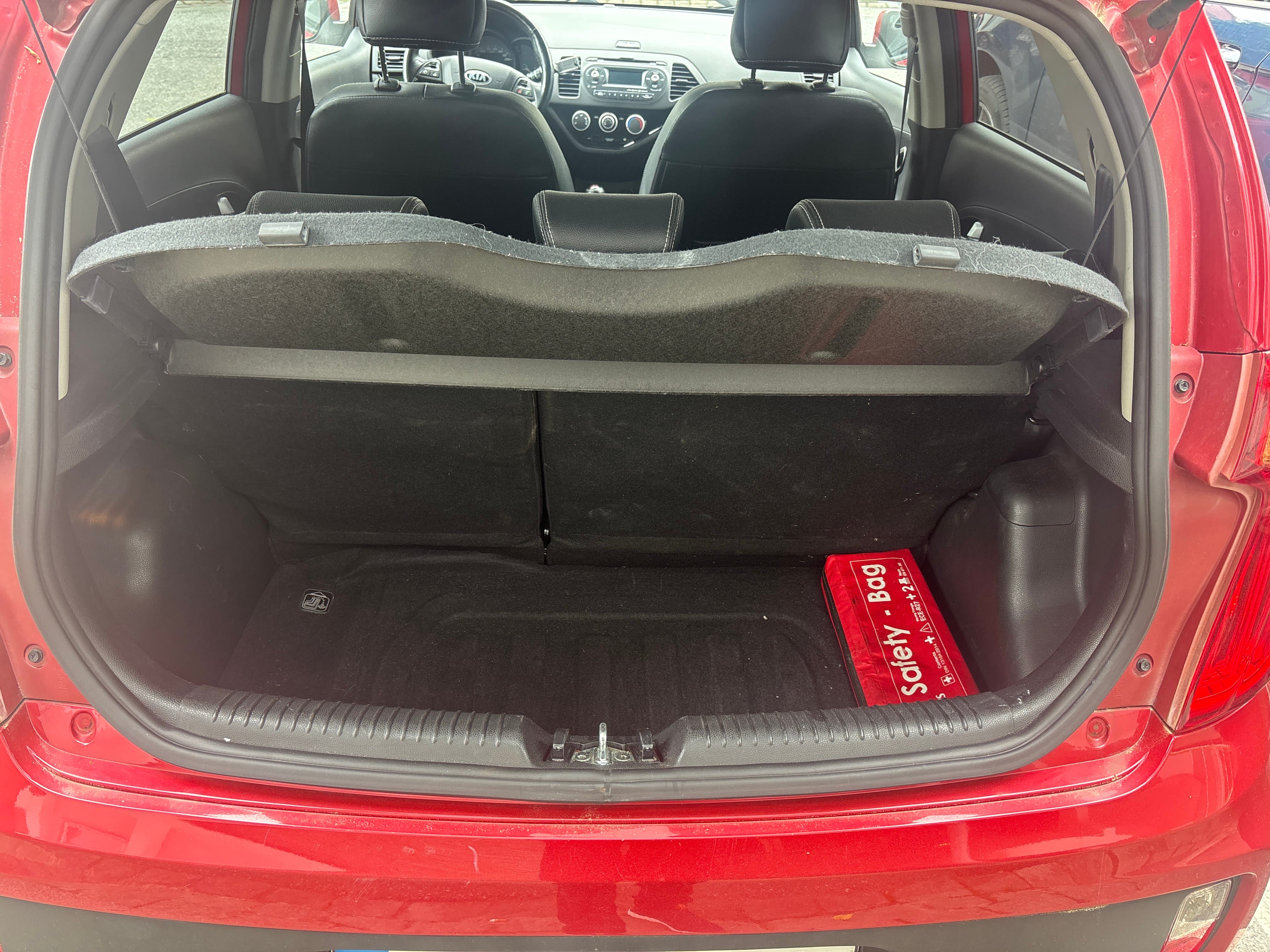Kia Picanto 5 seter, rød