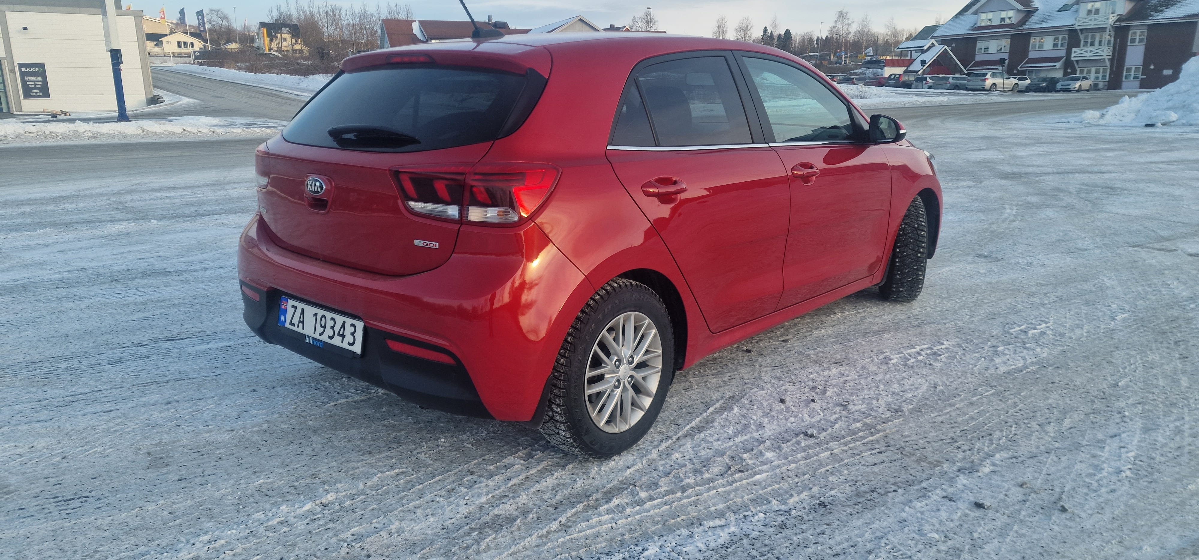 Kia Rio with GPS