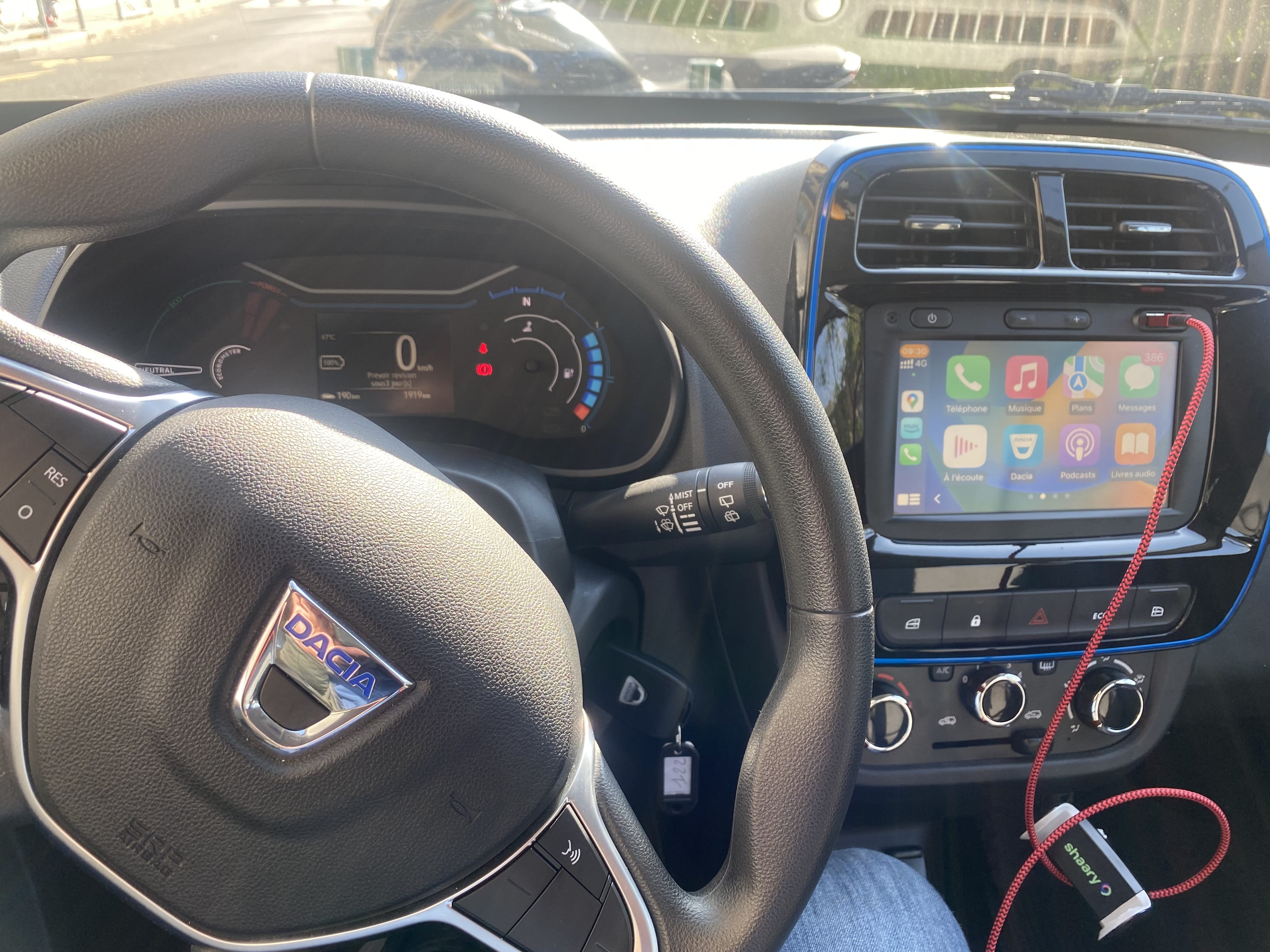 Dacia Spring Électrique avec Audio Bluetooth