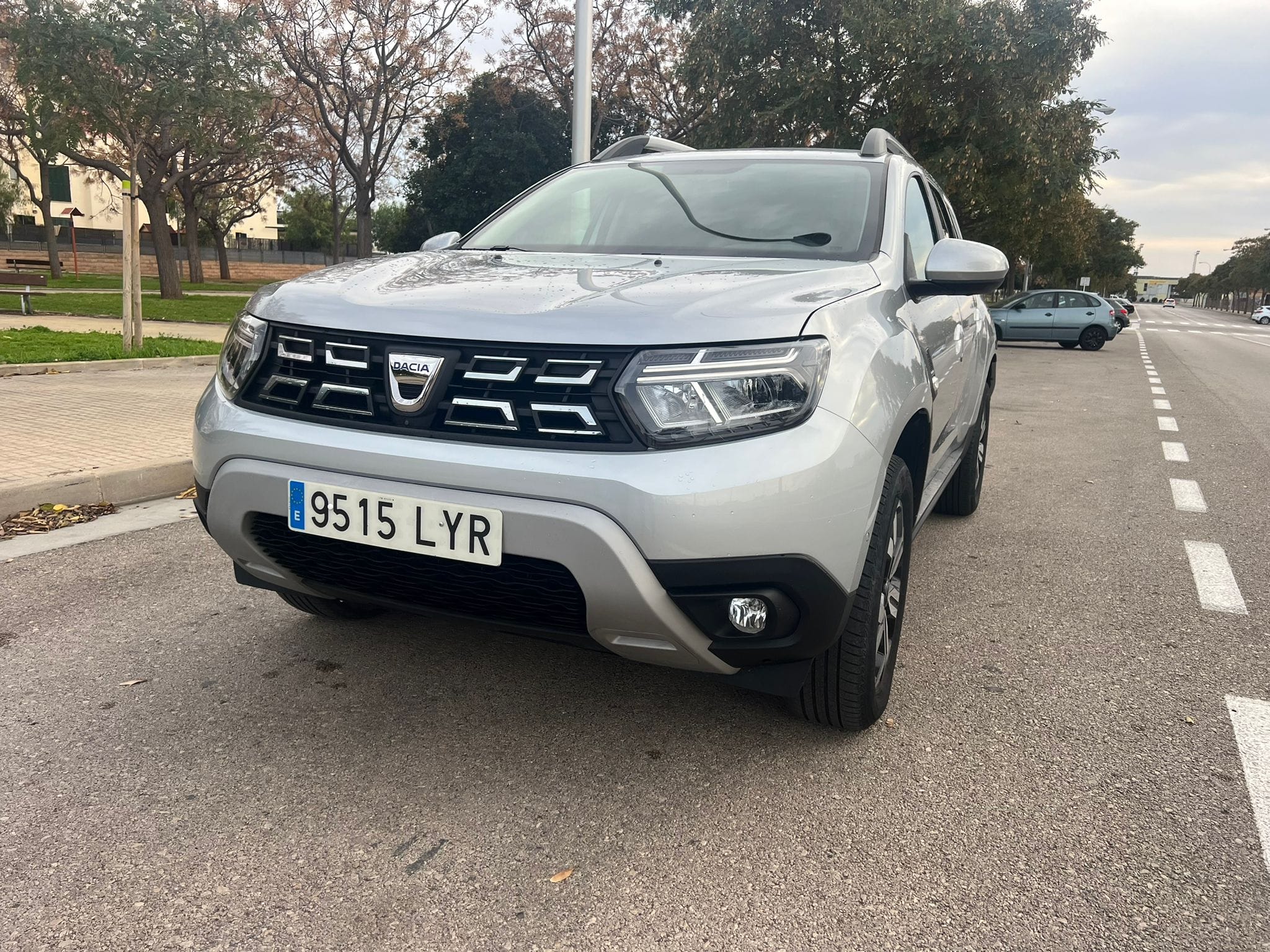 Dacia Duster med Dashcam