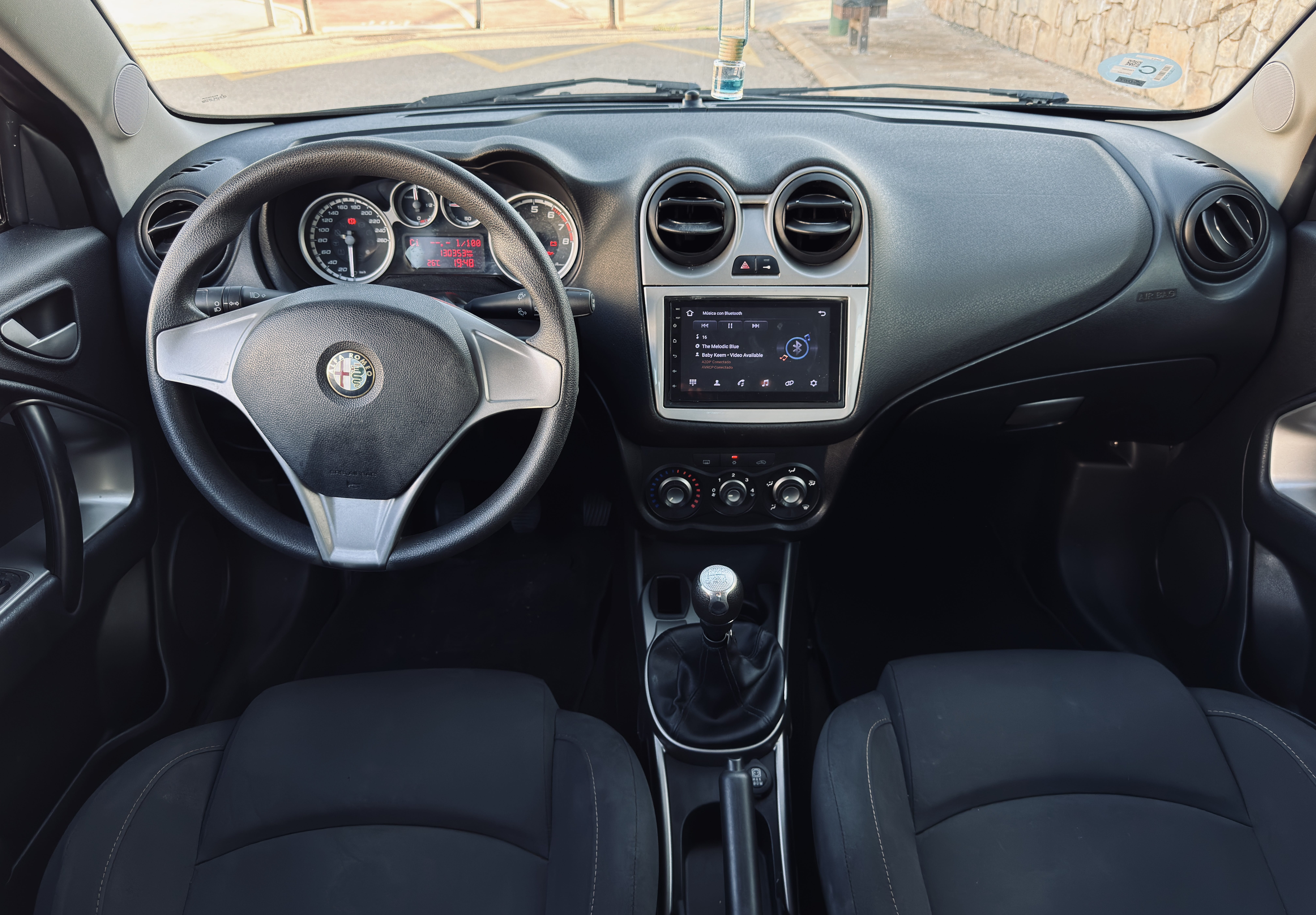 Alfa-Romeo Mito con Apple CarPlay