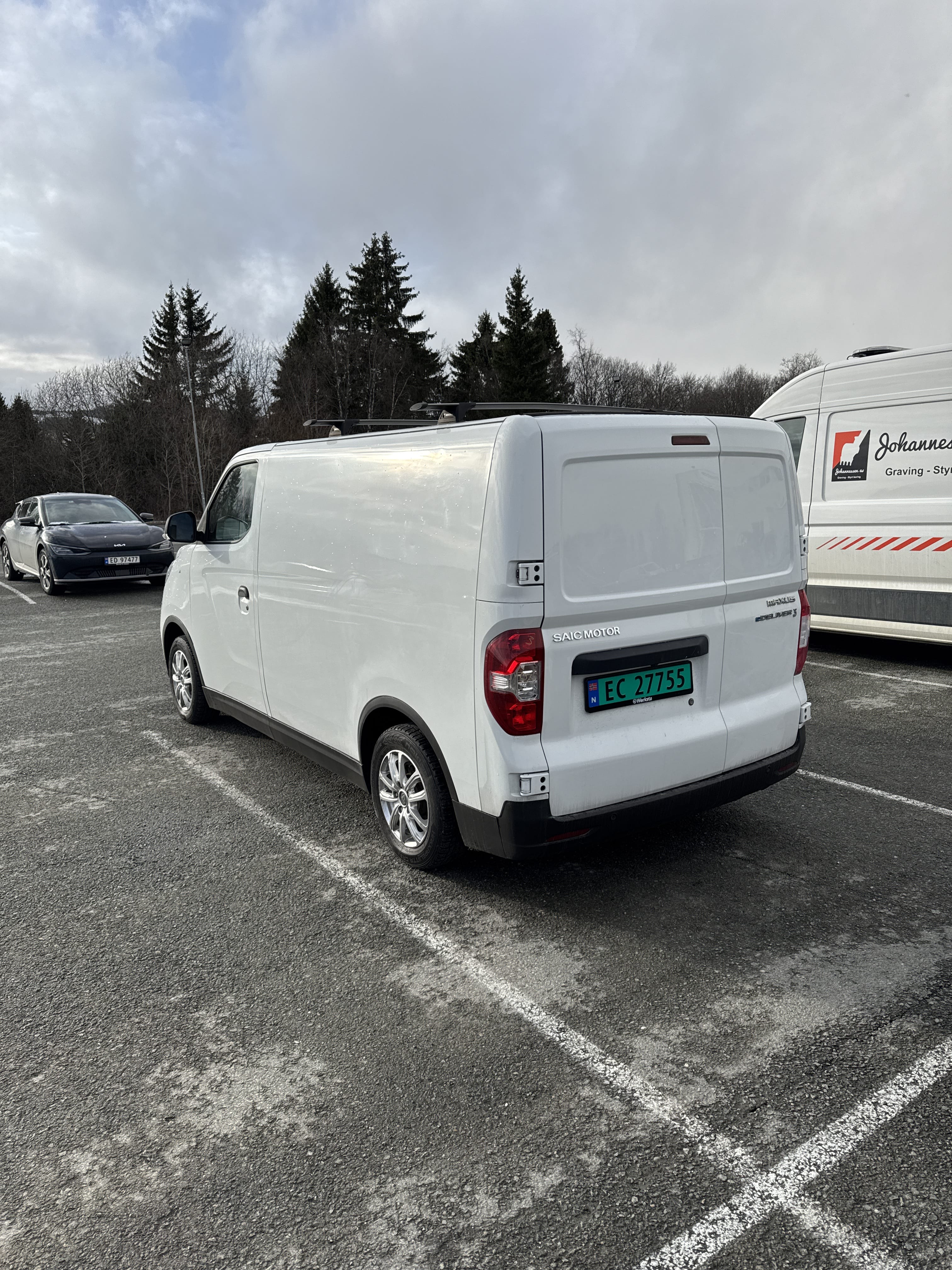 Maxus eDeliver 3 with Bluetooth audio