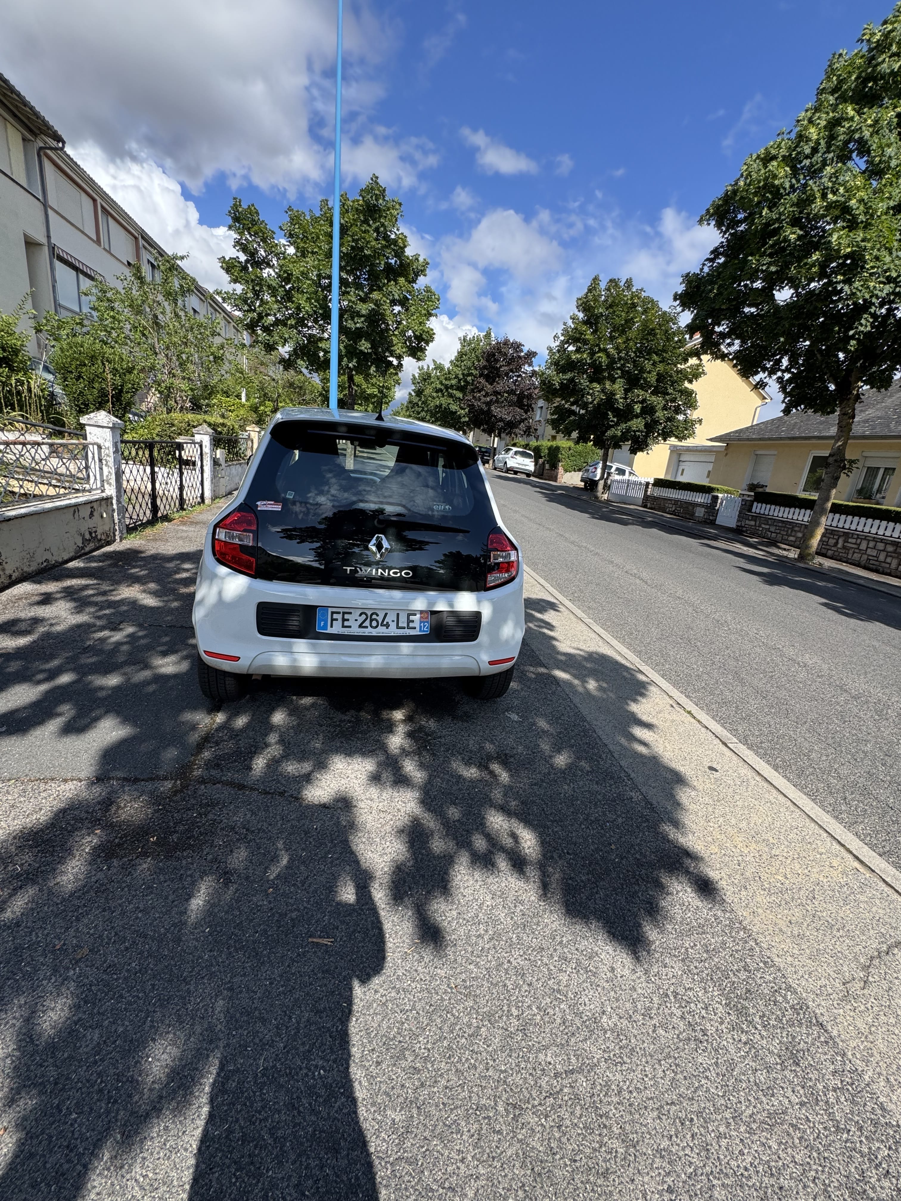 Renault Twingo III avec Siège bébé