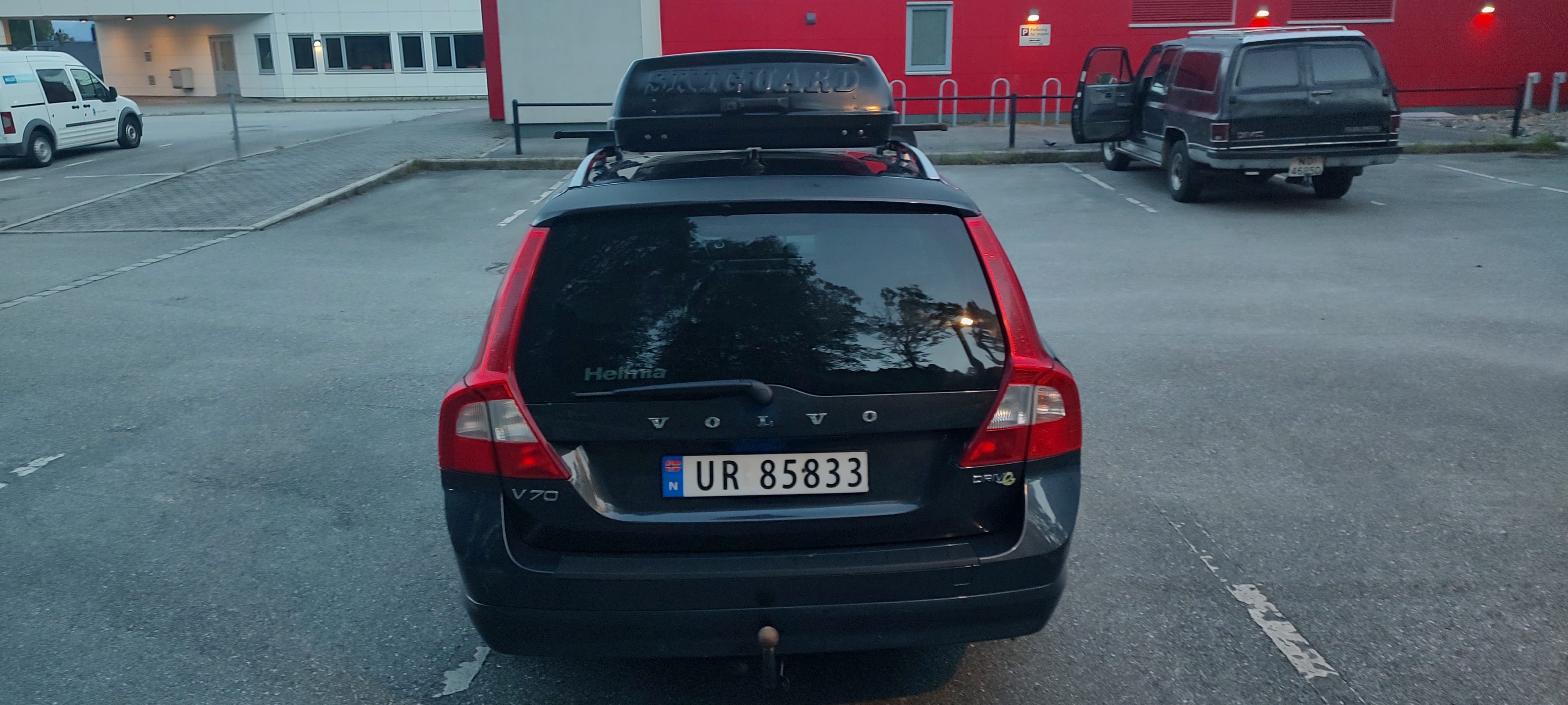 Volvo V70 med Skiboks