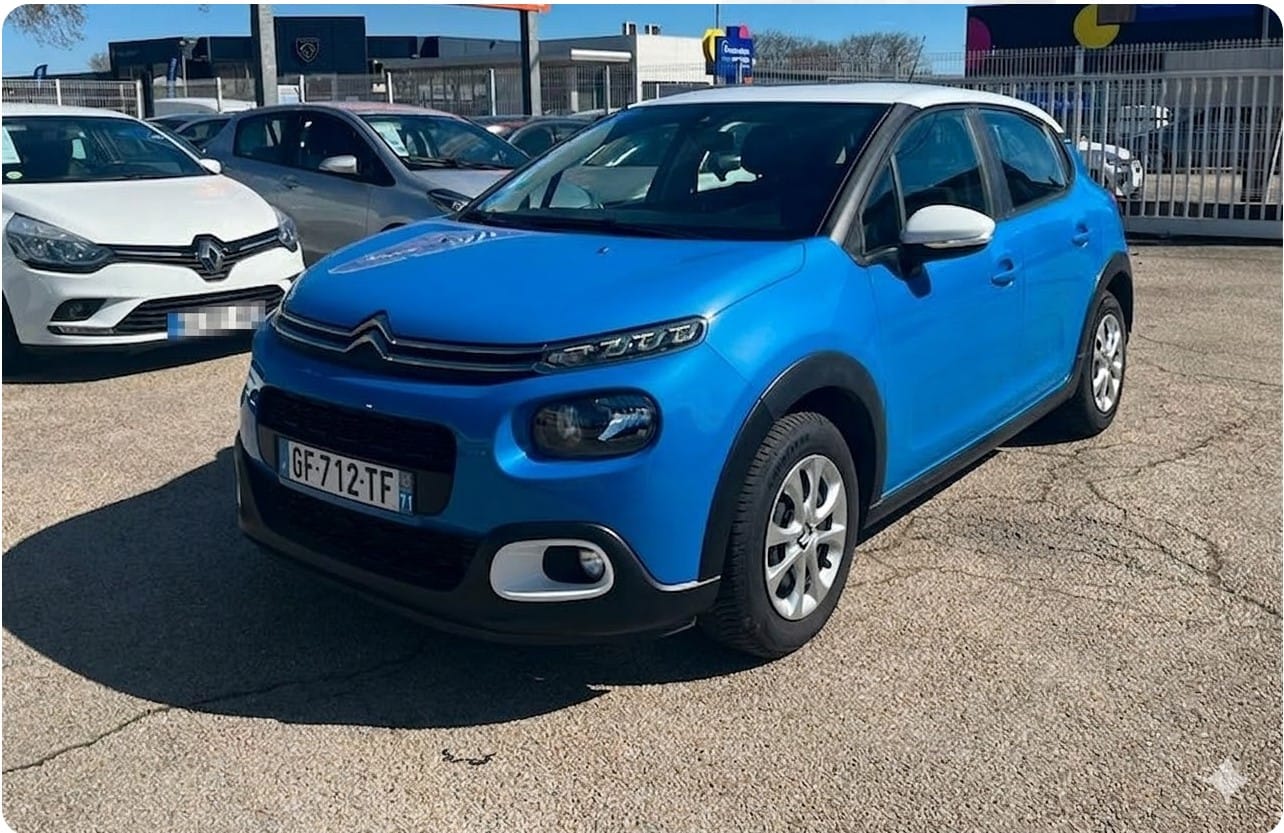Citroen C3 Ess 82CV *26012* GF712TF, 2019, Essence 95