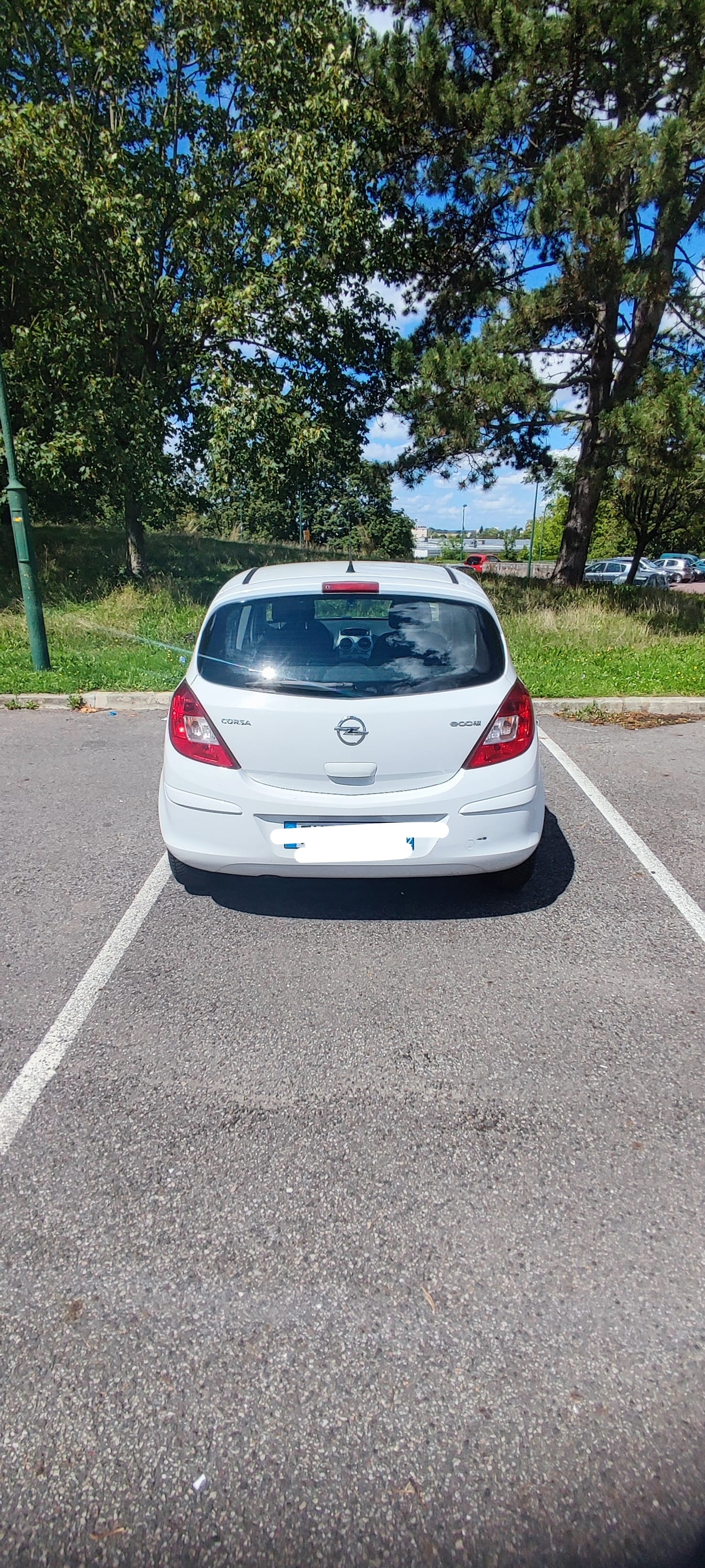 Opel Corsa with GPS