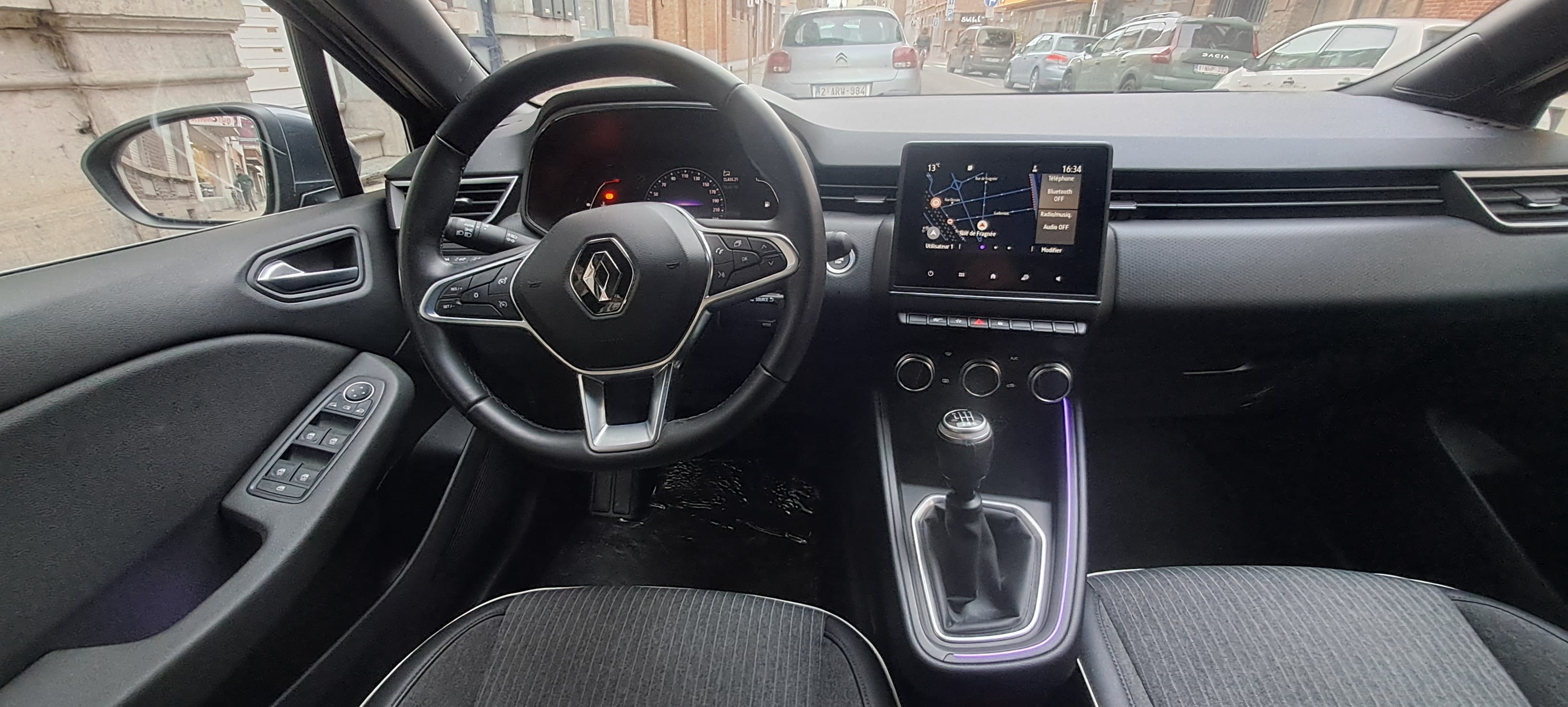 Renault Clio with Android Auto
