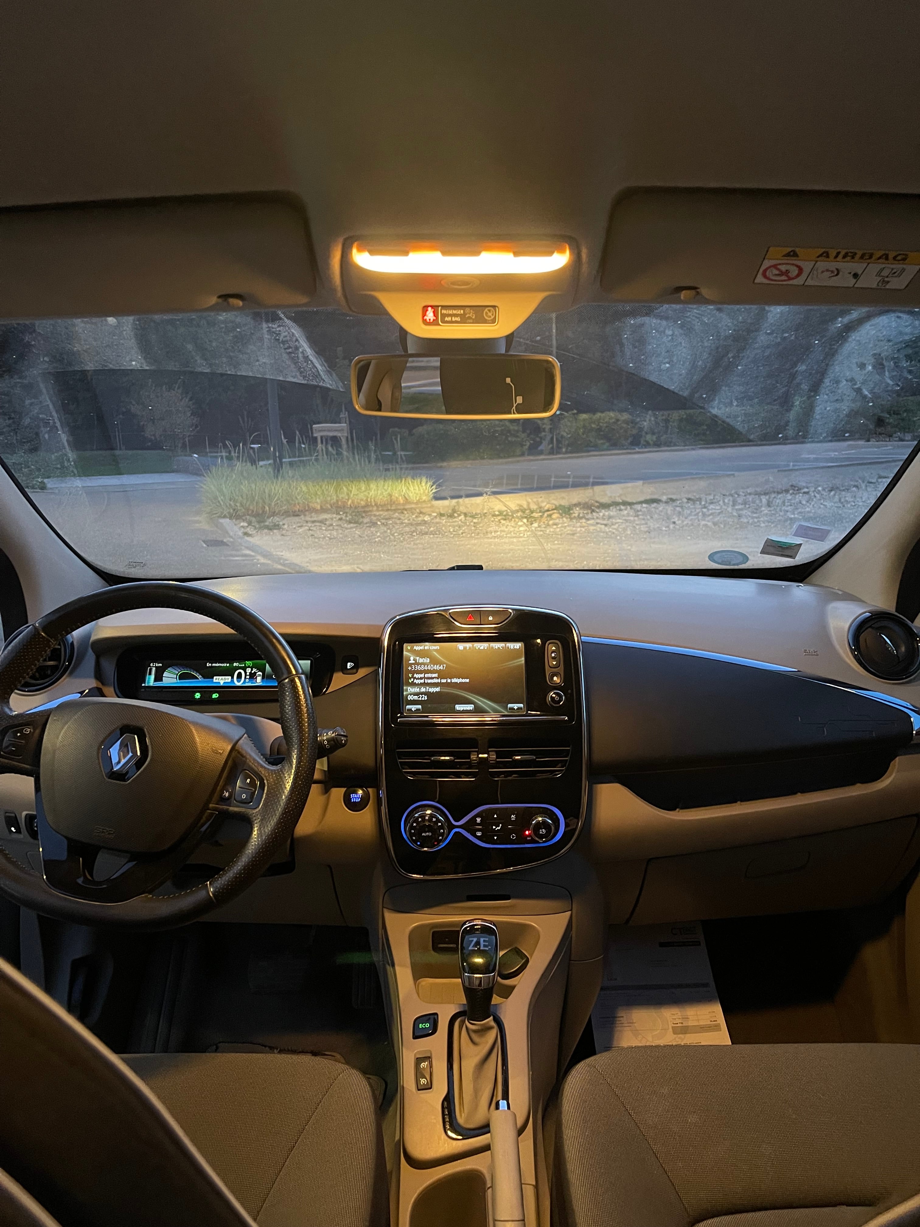 Renault ZOE avec Caméra de recul